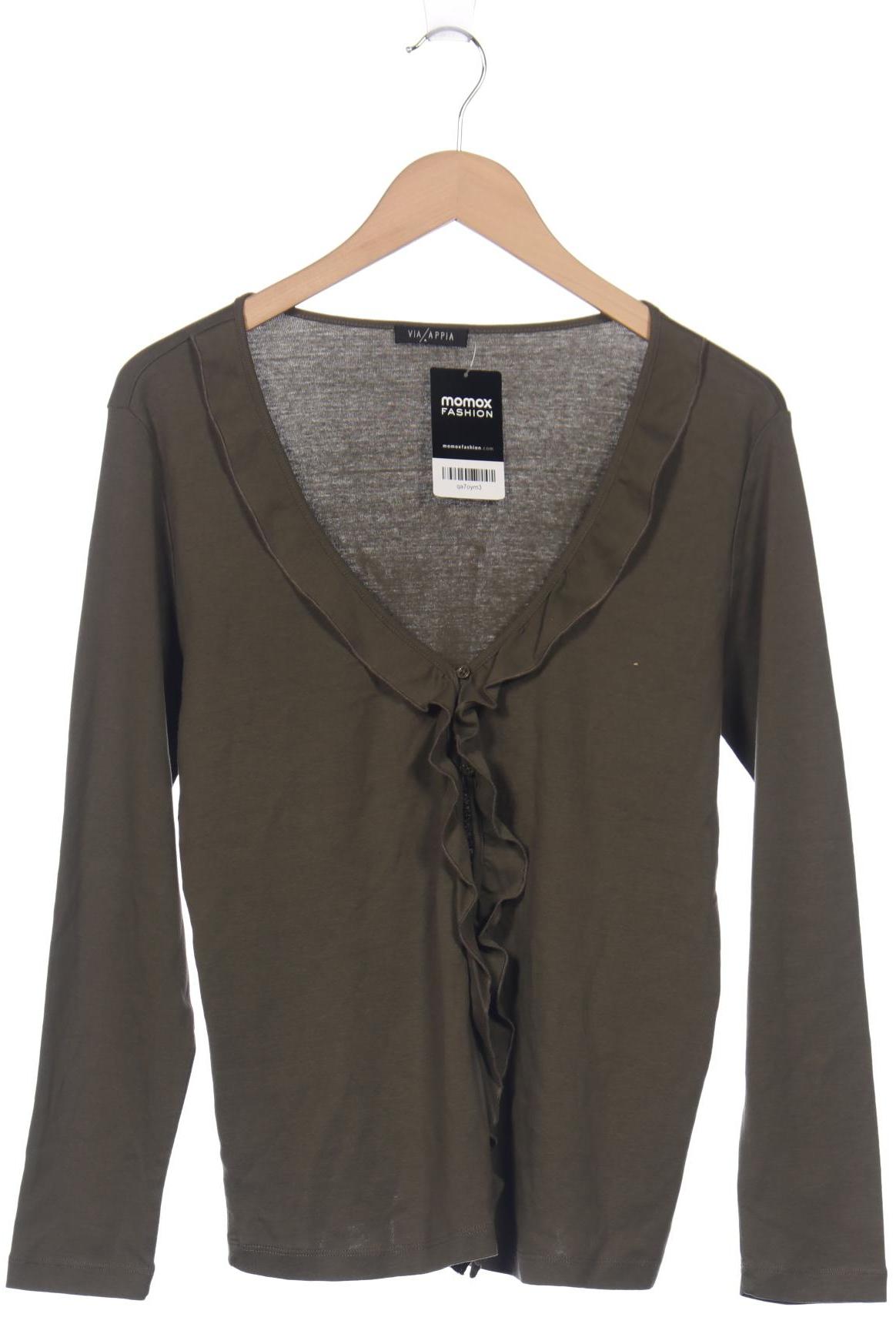 

VIA Appia DUE Damen Langarmshirt, grün, Gr. 40