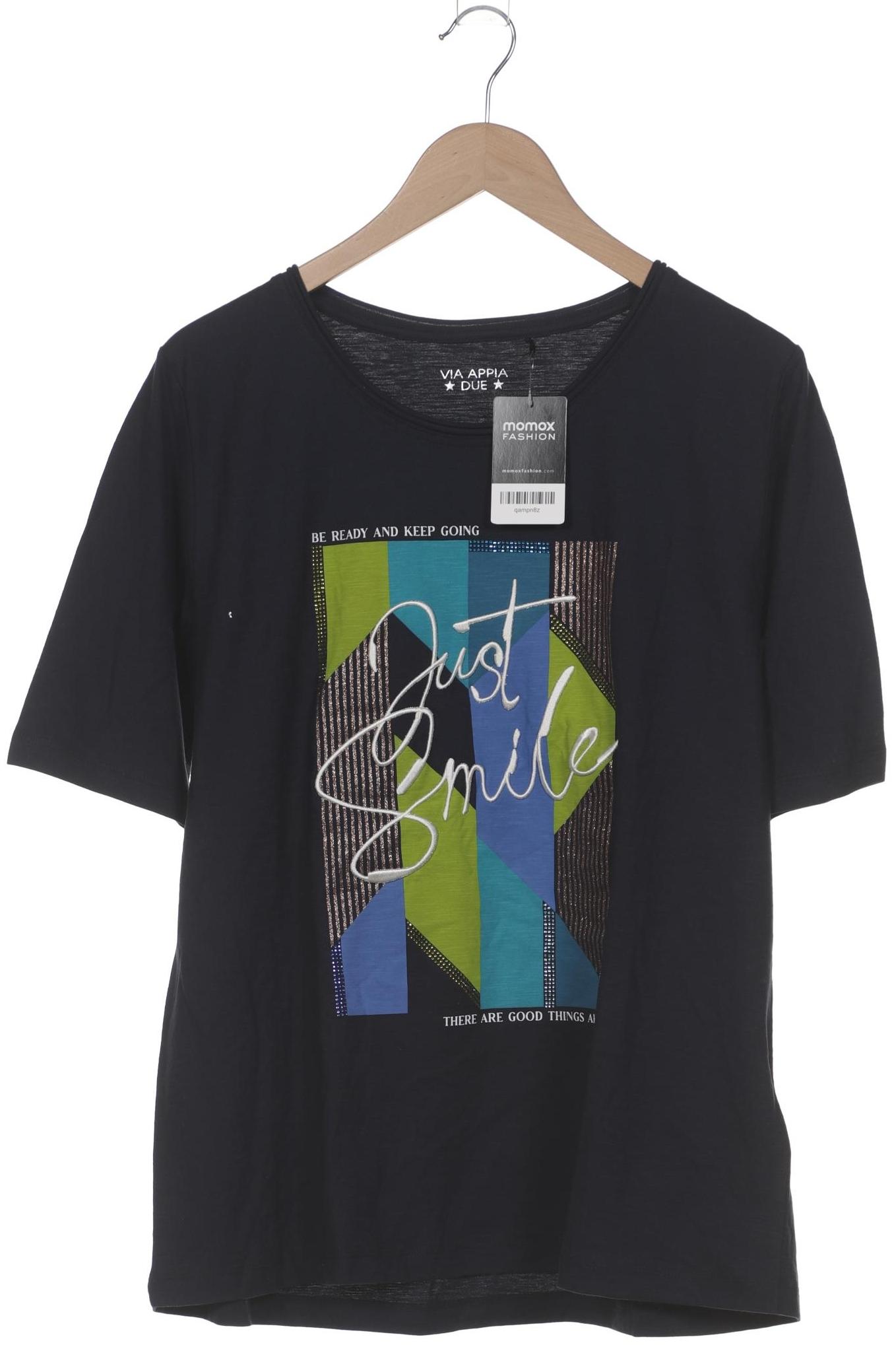 

VIA Appia DUE Damen T-Shirt, marineblau, Gr. 44