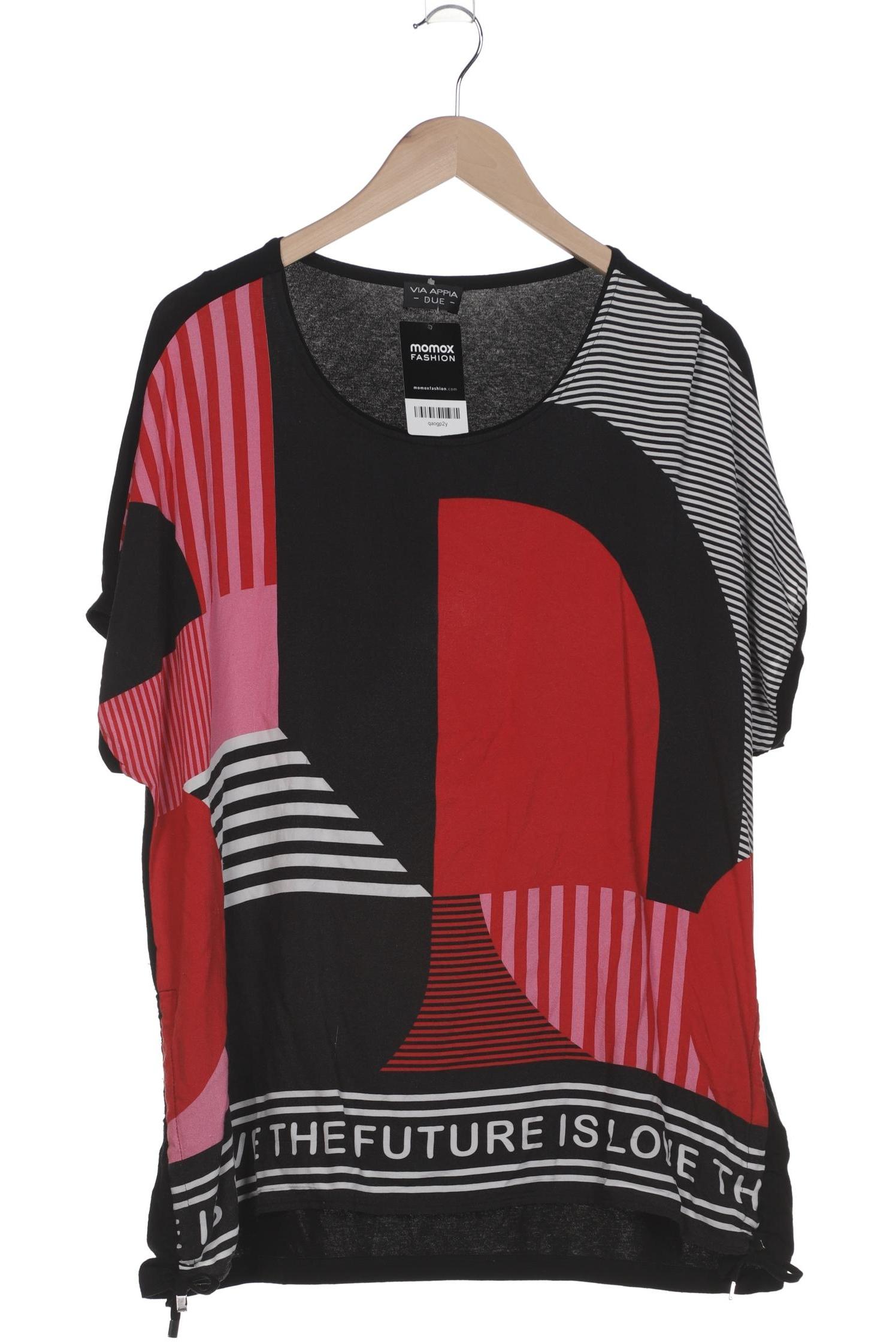 

VIA Appia DUE Damen T-Shirt, schwarz, Gr. 46