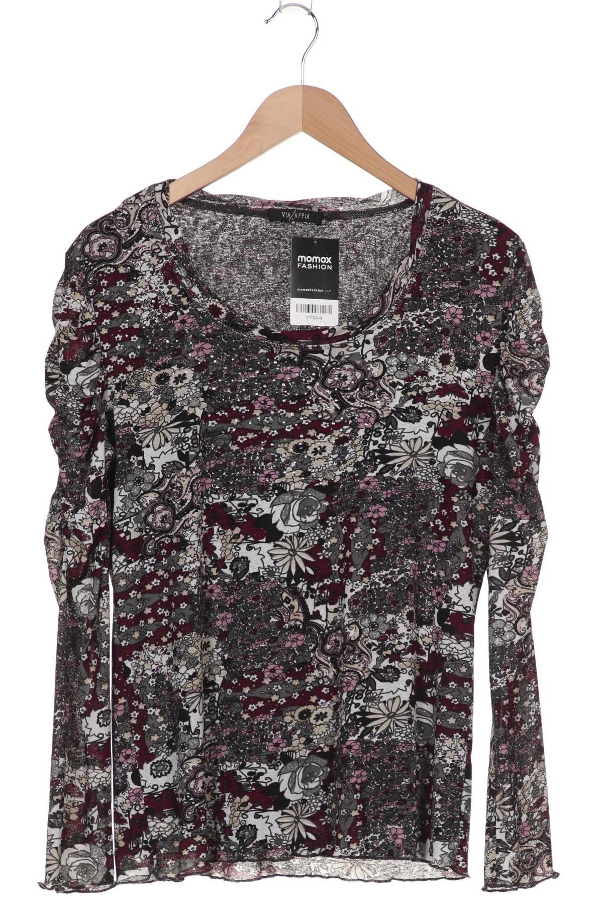 

VIA Appia DUE Damen Langarmshirt, grau, Gr. 42