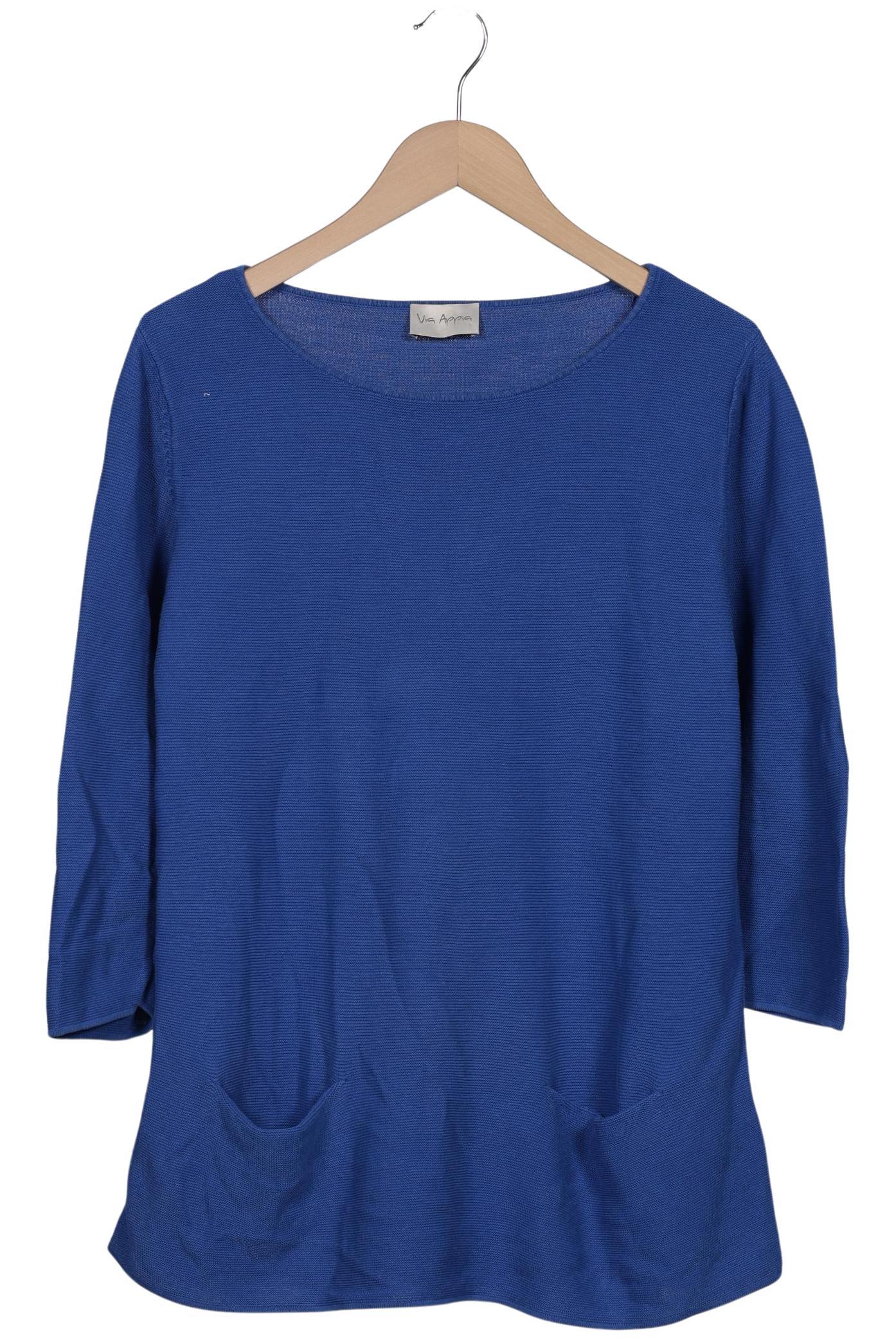 

VIA Appia DUE Damen Pullover, blau, Gr. 42