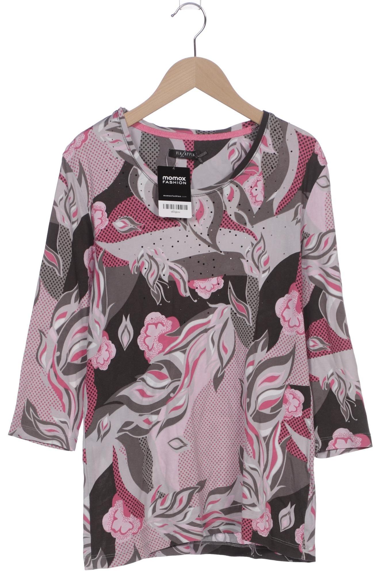 

VIA Appia DUE Damen Langarmshirt, grau, Gr. 38