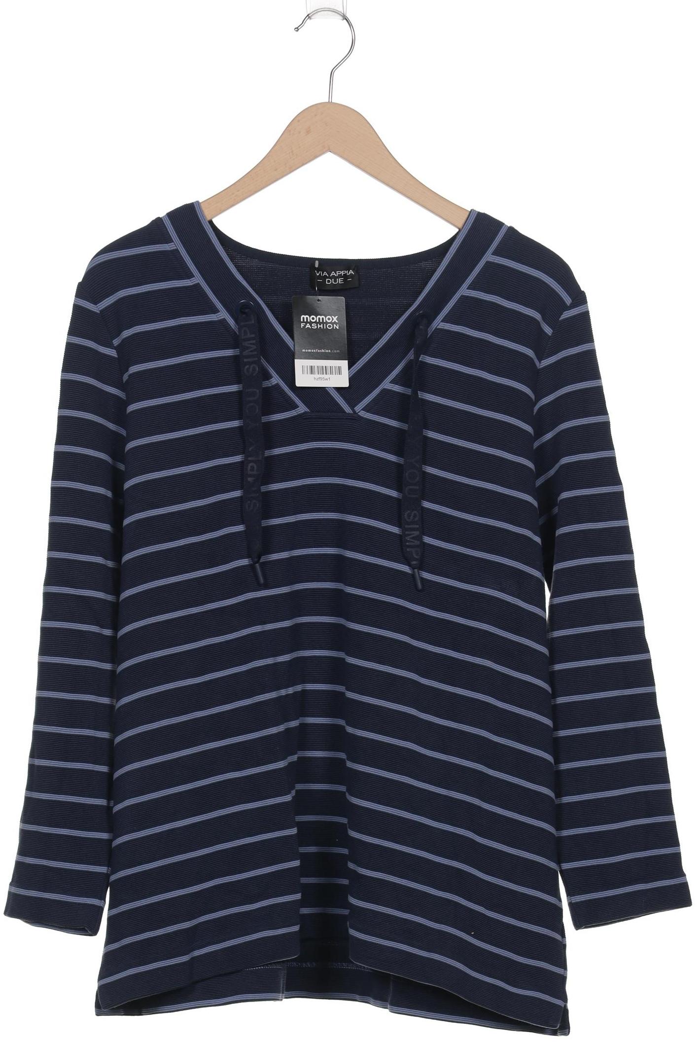 Thumbnail - VIA Appia DUE Damen Sweatshirt, marineblau, Gr. 48