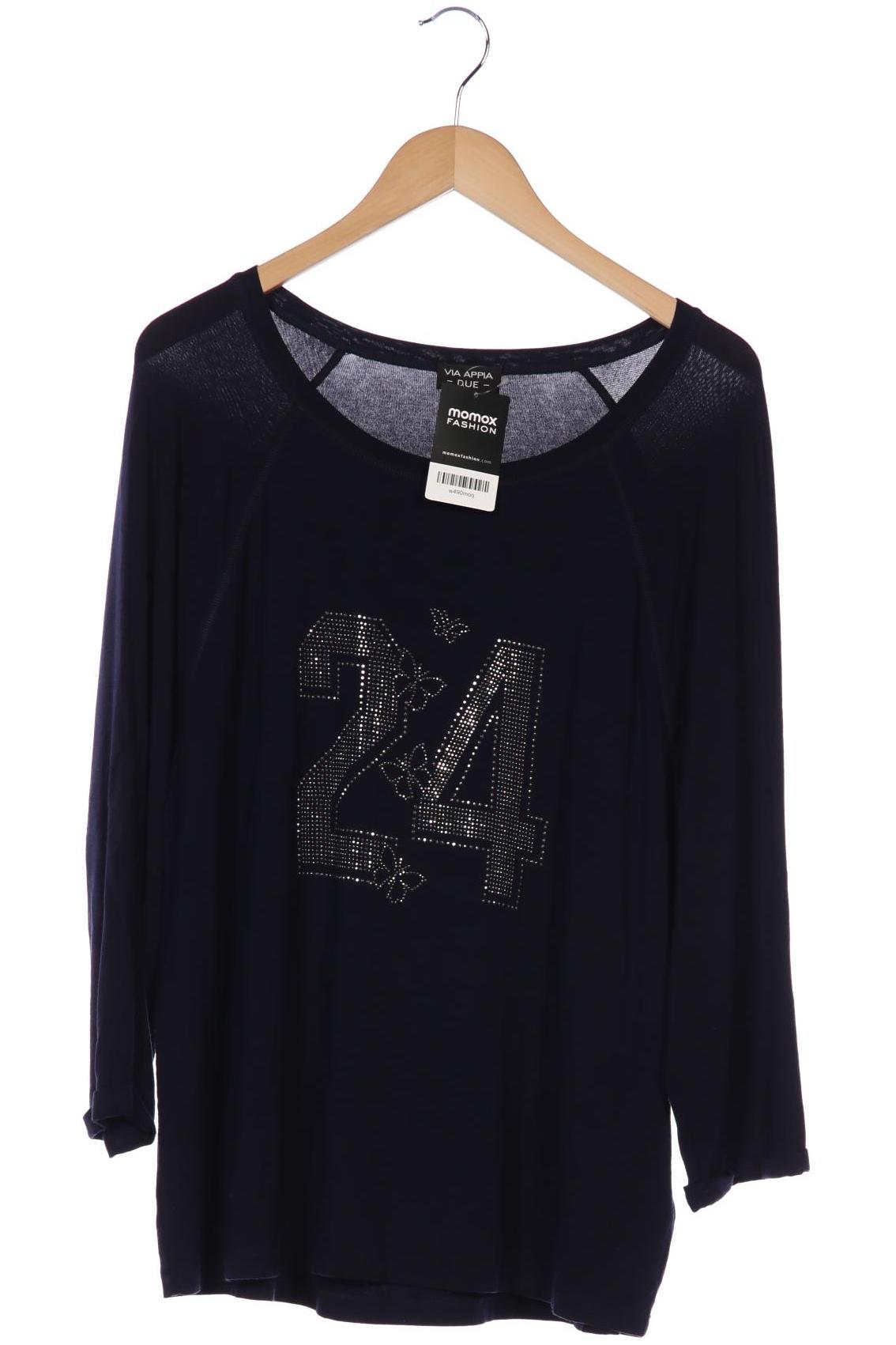 

VIA Appia DUE Damen Langarmshirt, marineblau, Gr. 46