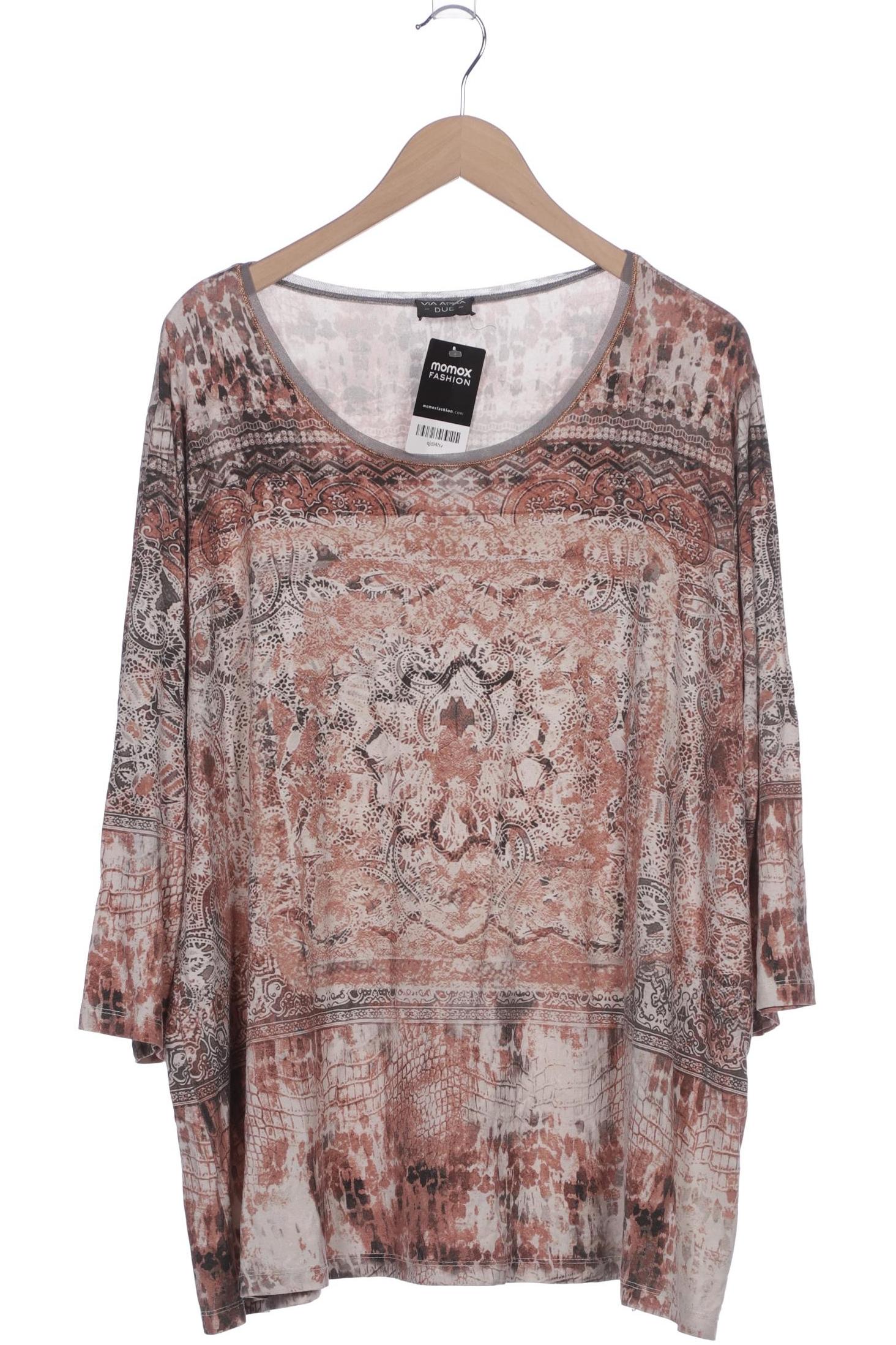 

VIA Appia DUE Damen Langarmshirt, beige, Gr. 52