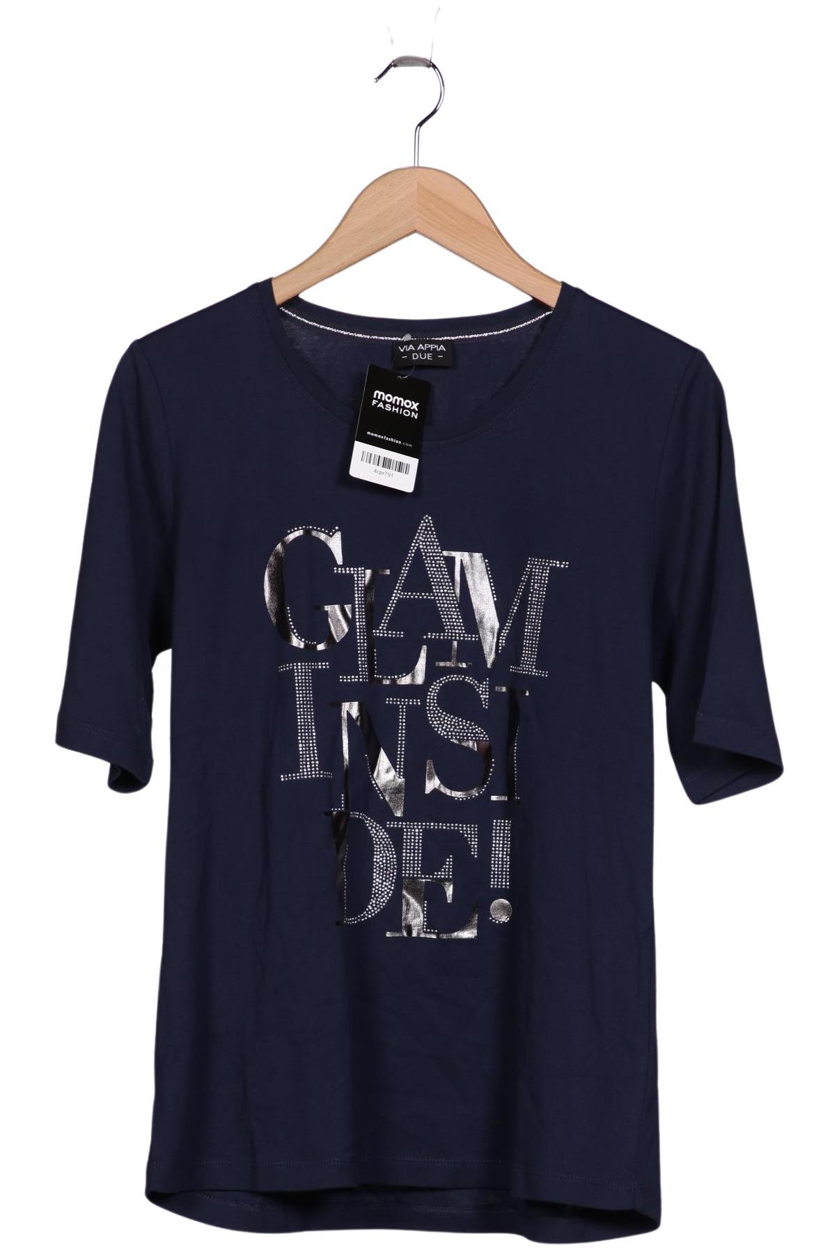 

VIA Appia DUE Damen T-Shirt, marineblau, Gr. 42