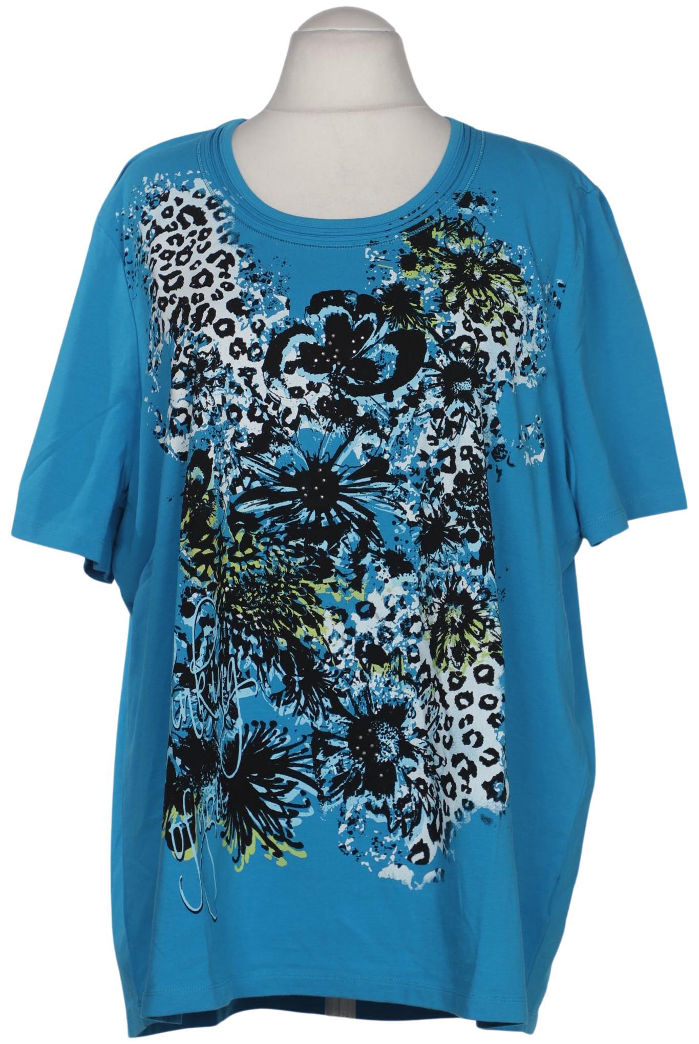 

VIA Appia DUE Damen T-Shirt, blau, Gr. 54