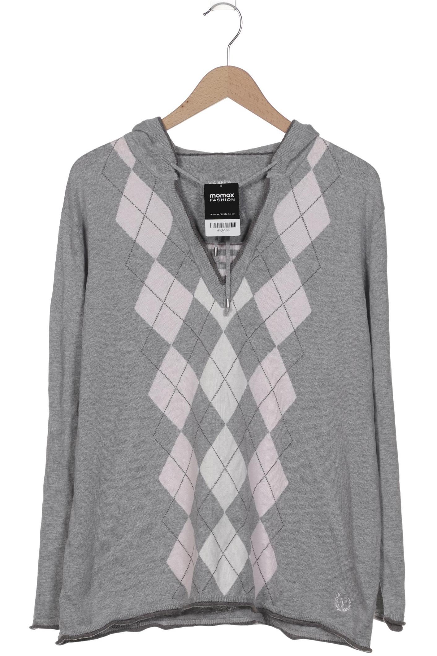 

VIA Appia DUE Damen Pullover, grau, Gr. 48