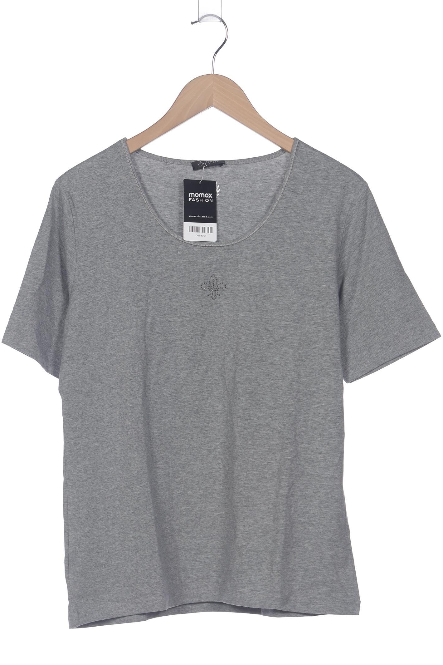 

VIA Appia DUE Damen T-Shirt, grau, Gr. 44