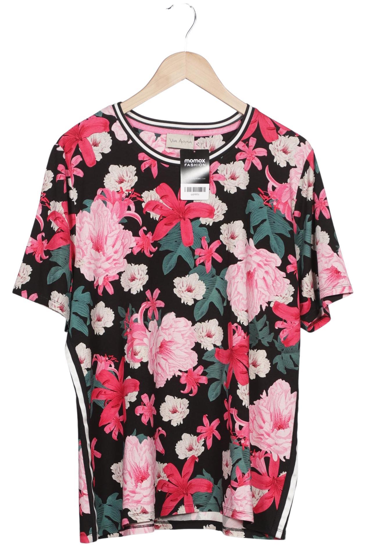 

VIA Appia DUE Damen T-Shirt, schwarz, Gr. 46