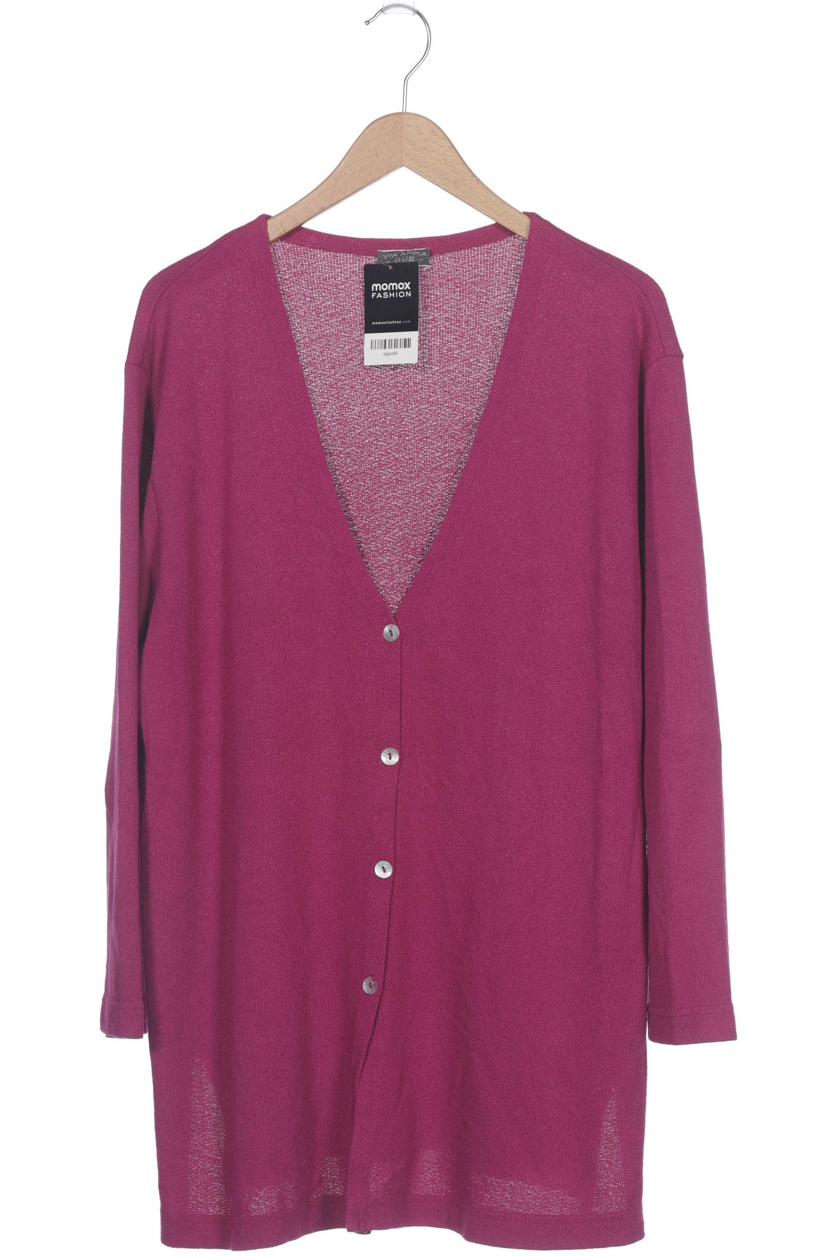 

VIA Appia DUE Damen Strickjacke, pink, Gr. 48