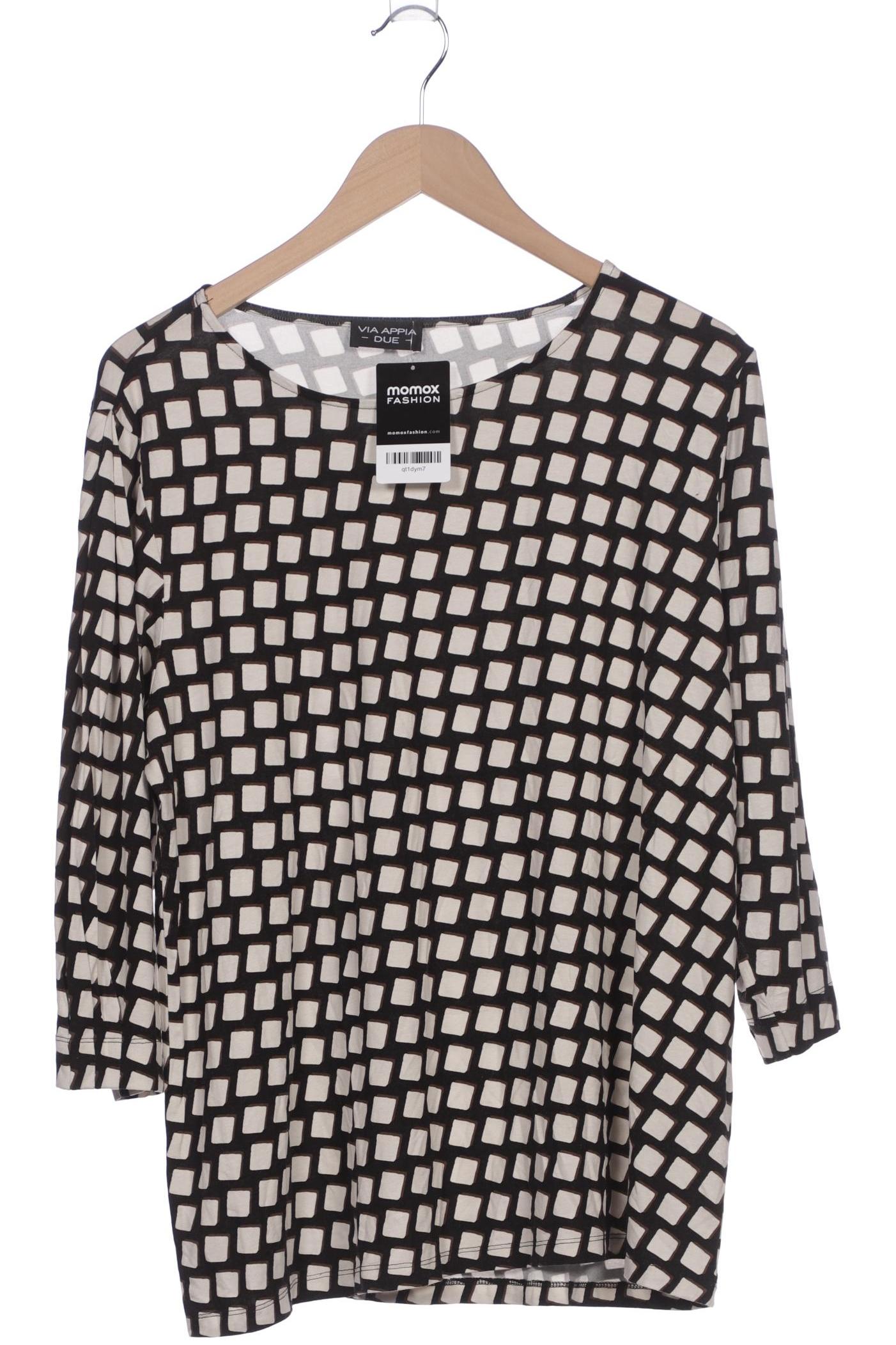 

VIA Appia DUE Damen Langarmshirt, schwarz, Gr. 46