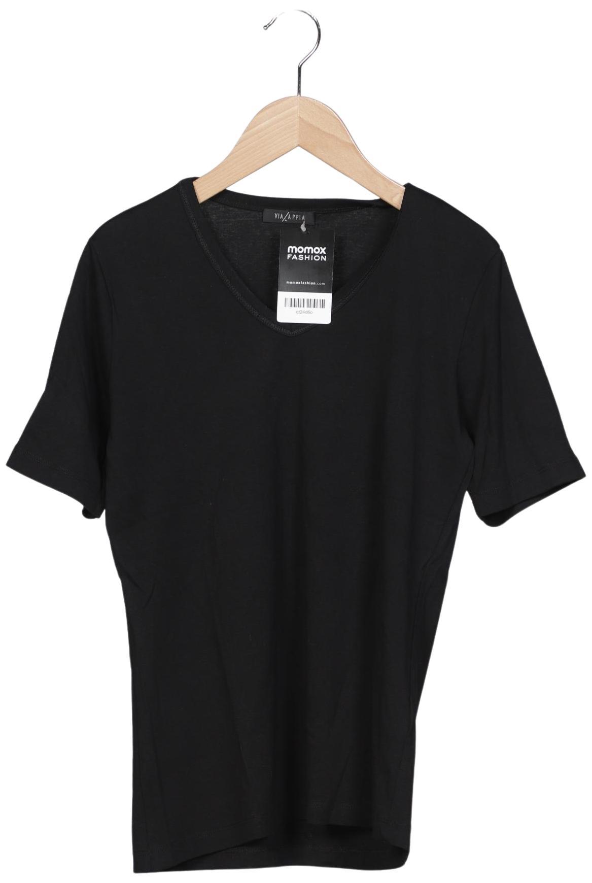 

VIA Appia DUE Damen T-Shirt, schwarz, Gr. 36