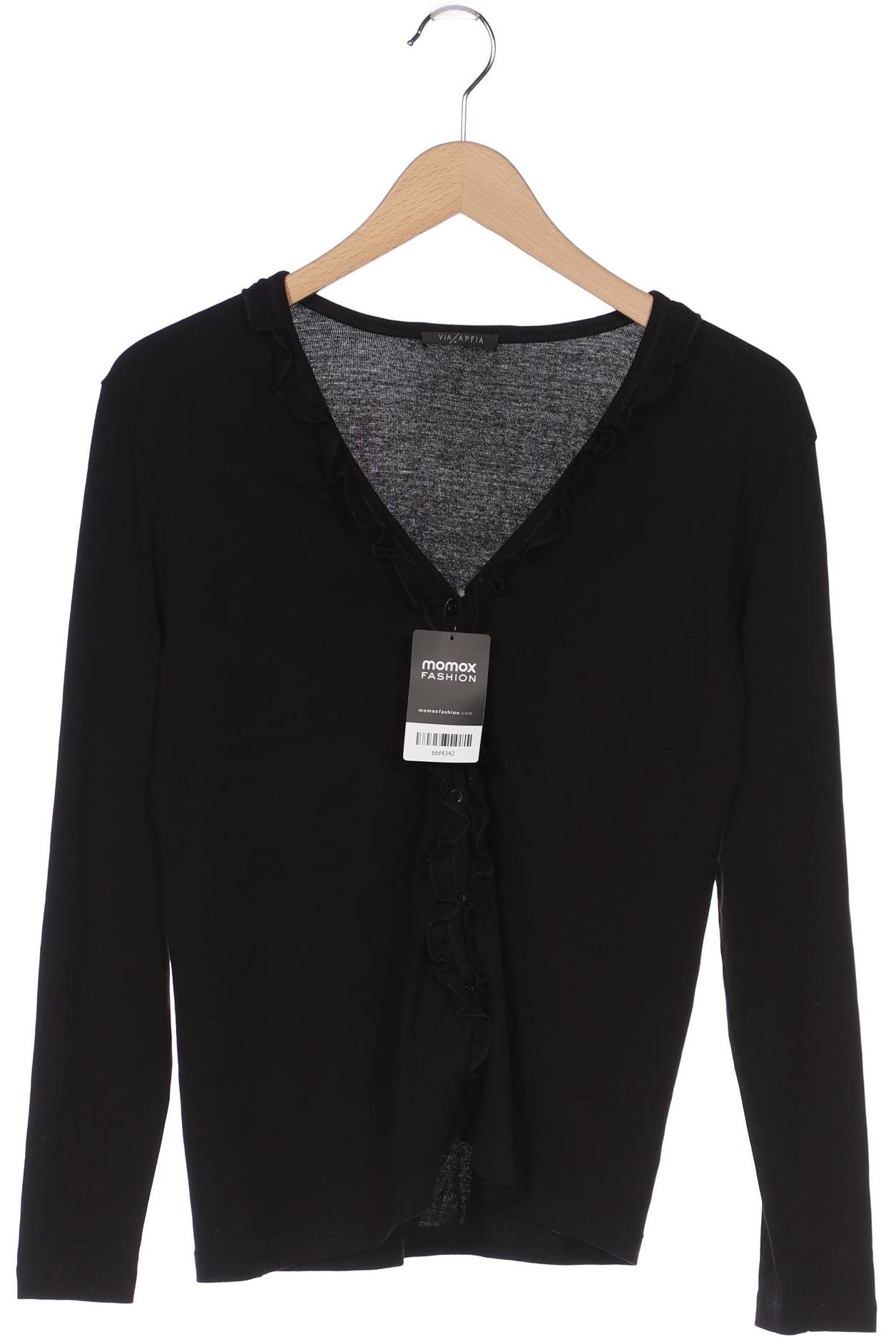 

VIA Appia DUE Damen Strickjacke, schwarz, Gr. 38