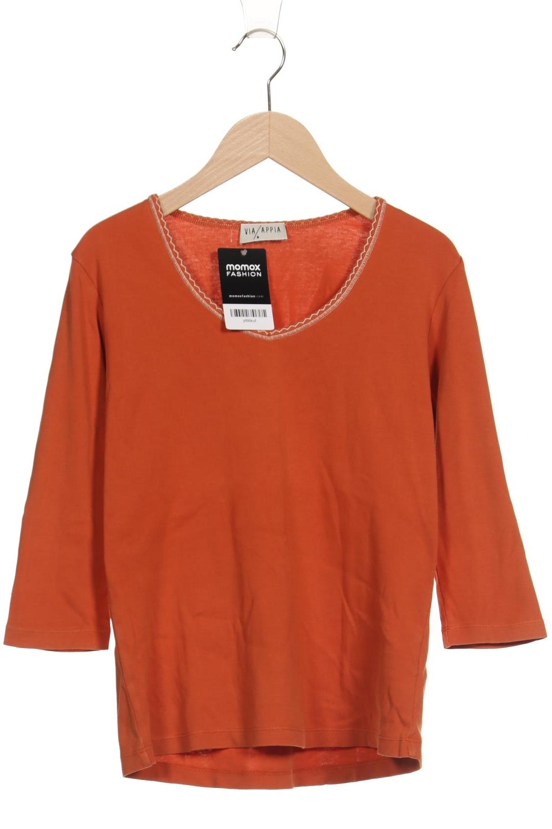 

VIA Appia DUE Damen Langarmshirt, orange, Gr. 38