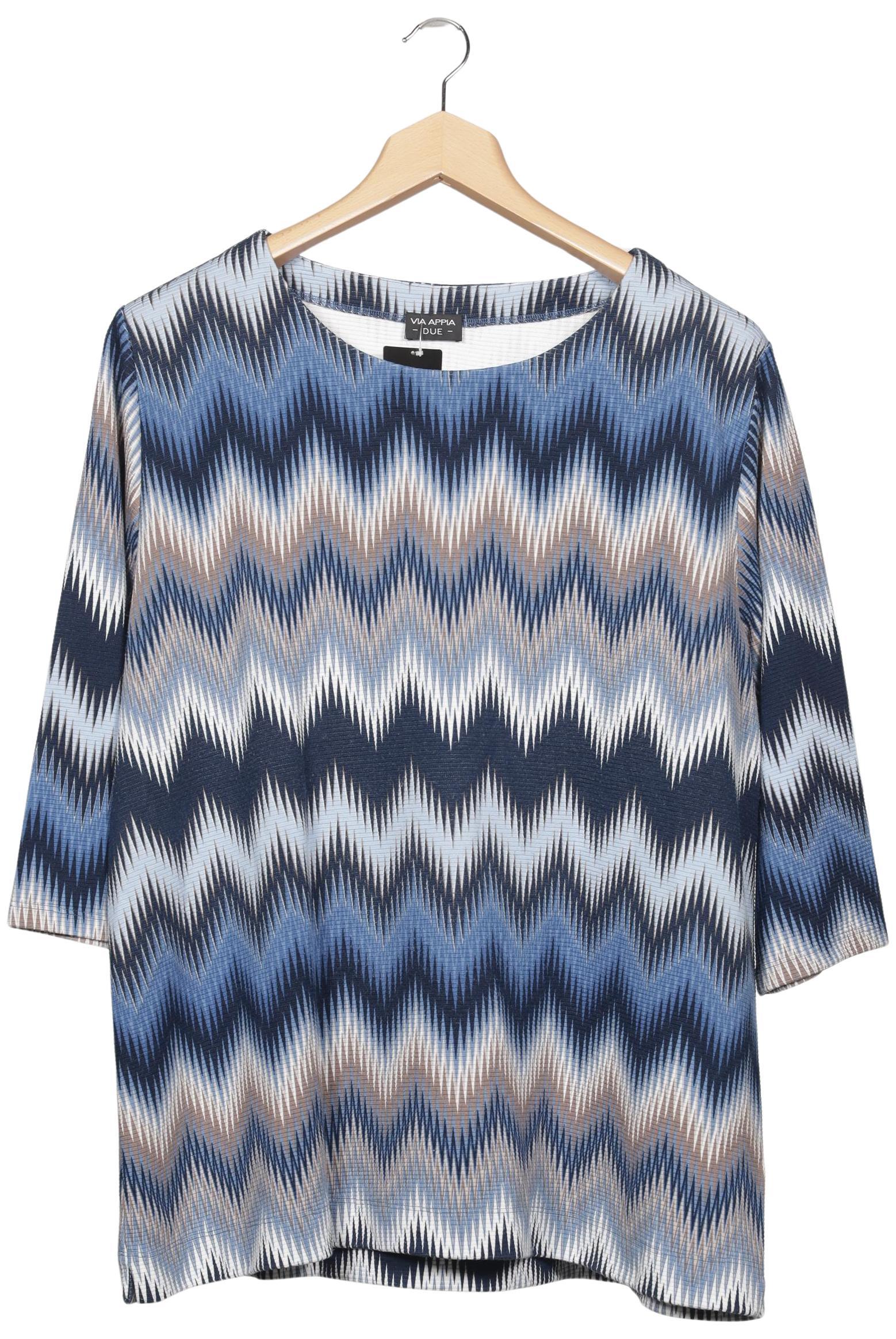 

VIA Appia DUE Damen Langarmshirt, mehrfarbig, Gr. 52