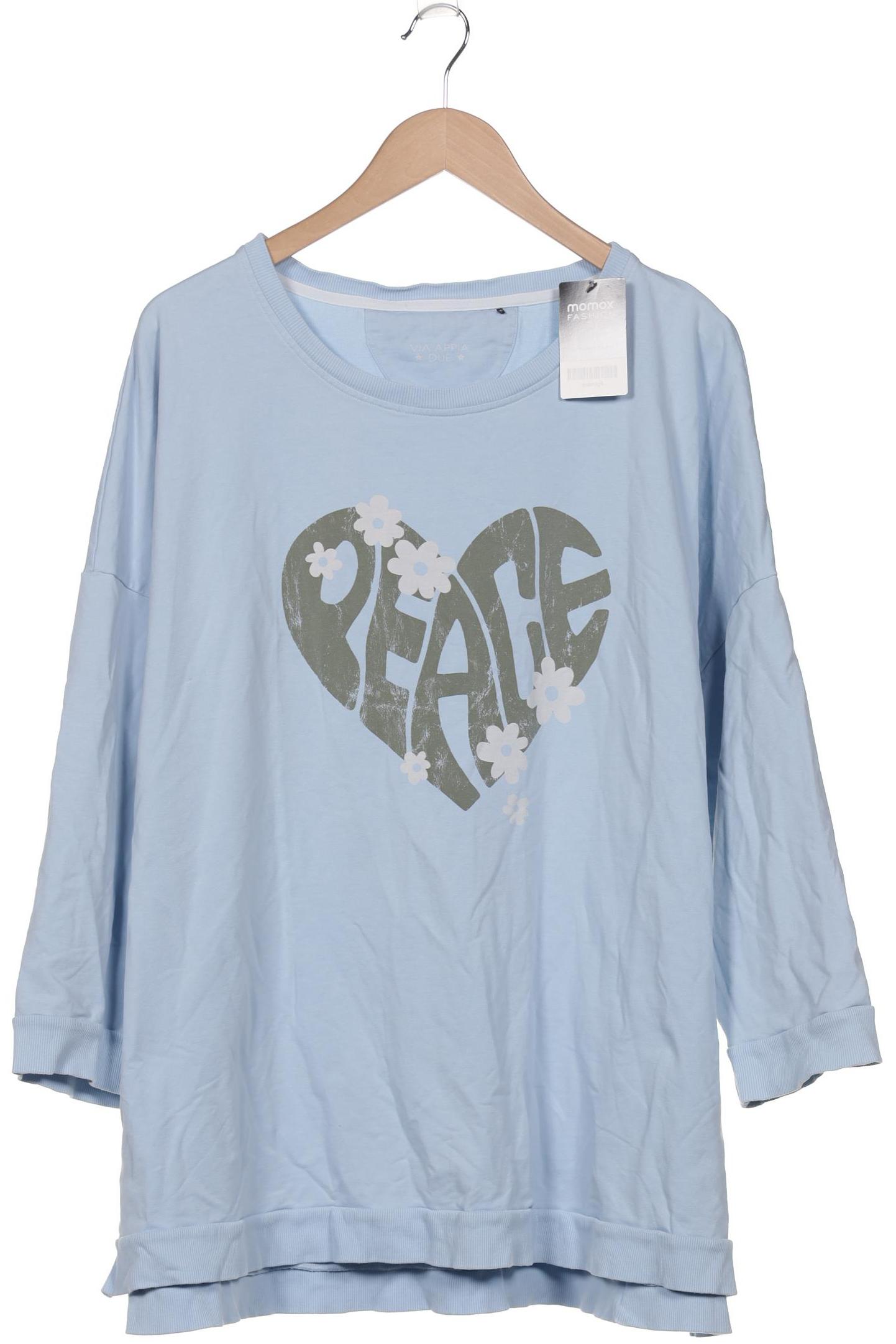 

VIA Appia DUE Damen Sweatshirt, hellblau, Gr. 52
