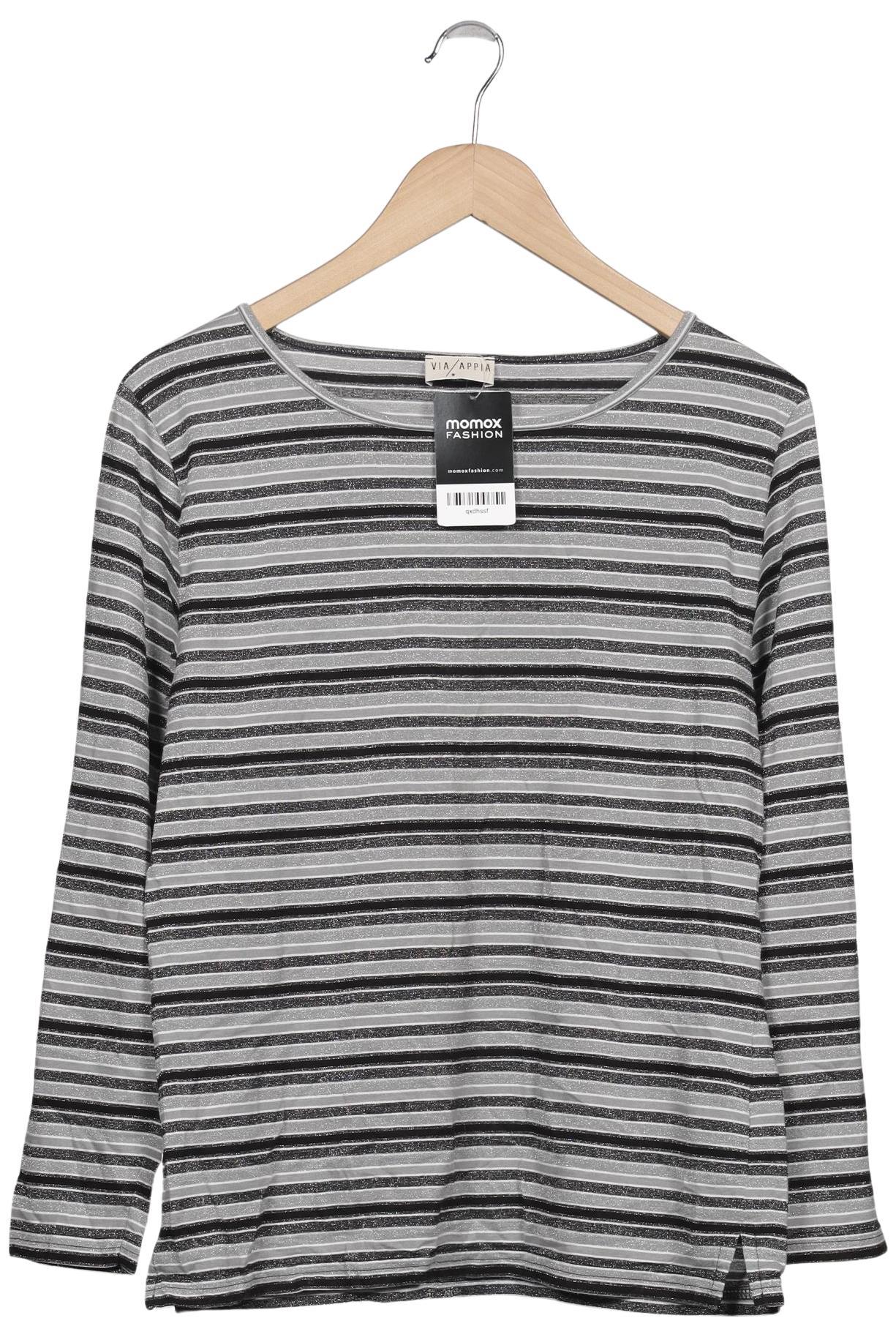 

VIA Appia DUE Damen Langarmshirt, grau, Gr. 42