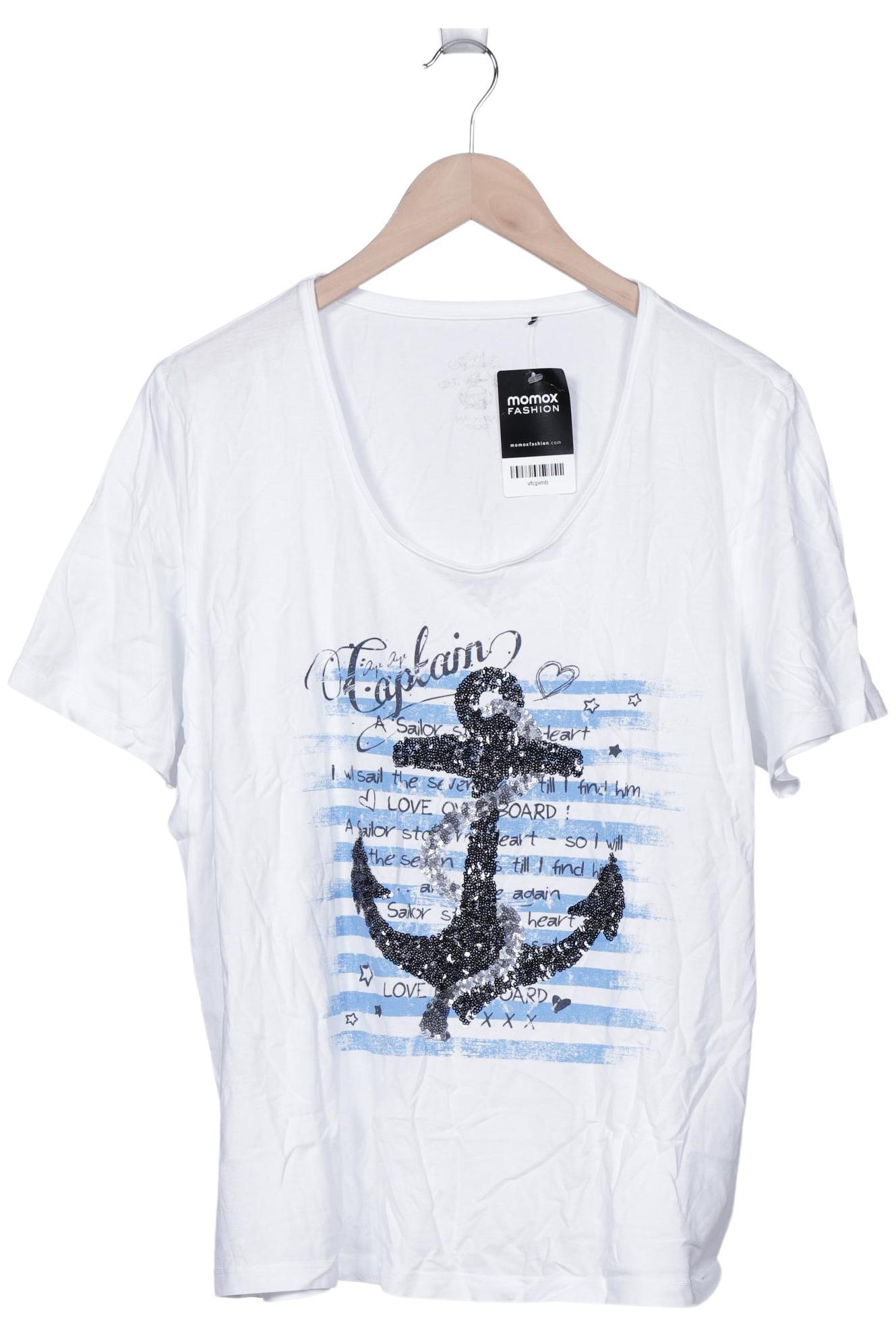 

VIA Appia DUE Damen T-Shirt, weiß, Gr. 44