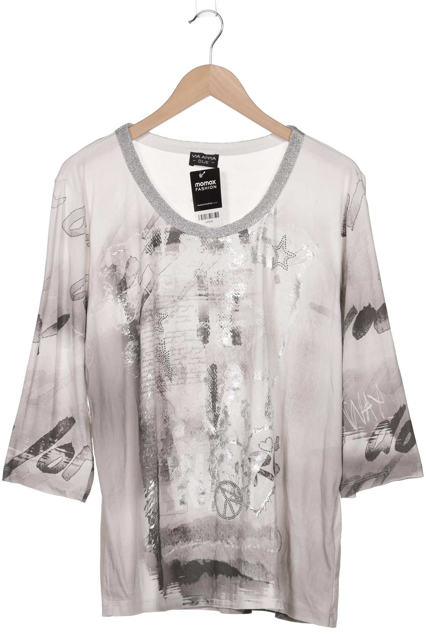 

VIA Appia DUE Damen Langarmshirt, grau, Gr. 48