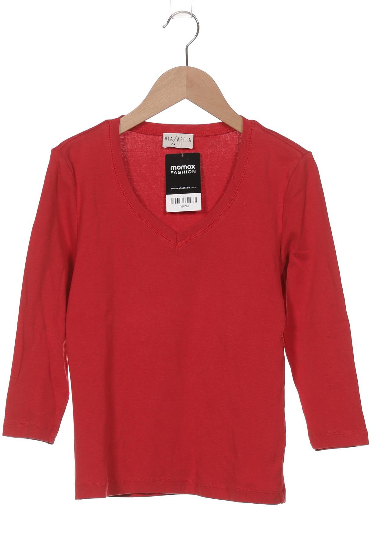 

VIA Appia DUE Damen Langarmshirt, rot, Gr. 38