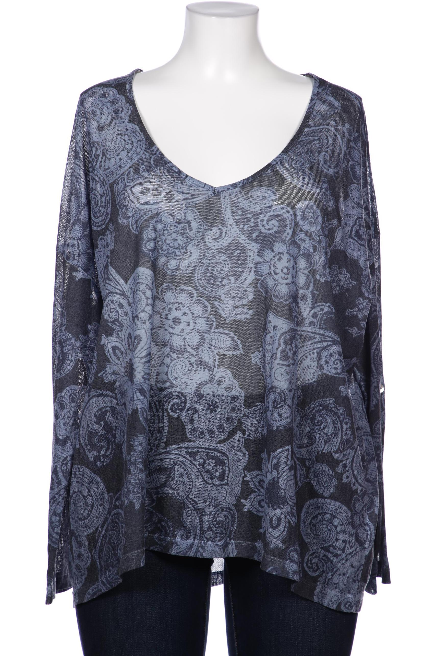 

VIA Appia DUE Damen Langarmshirt, blau, Gr. 50
