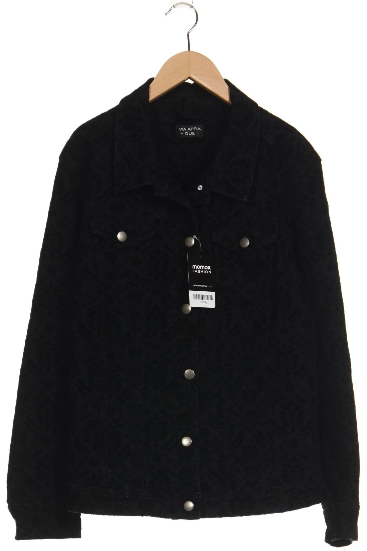 

VIA Appia DUE Damen Jacke, schwarz, Gr. 46
