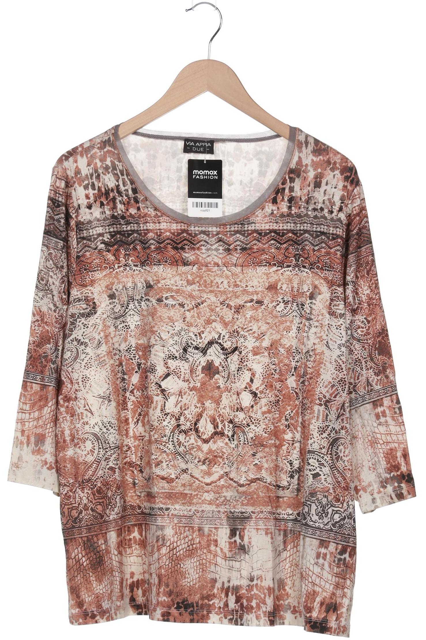 

VIA Appia DUE Damen Langarmshirt, braun, Gr. 46