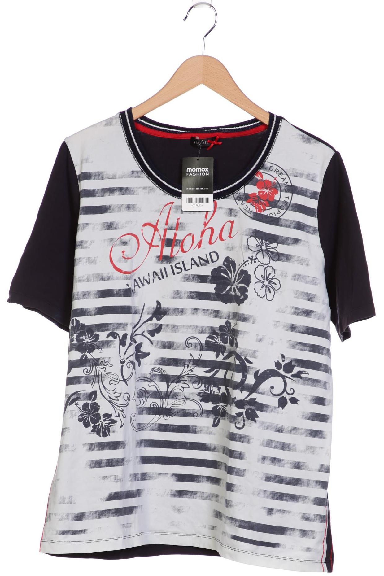 

VIA Appia DUE Damen T-Shirt, blau, Gr. 48