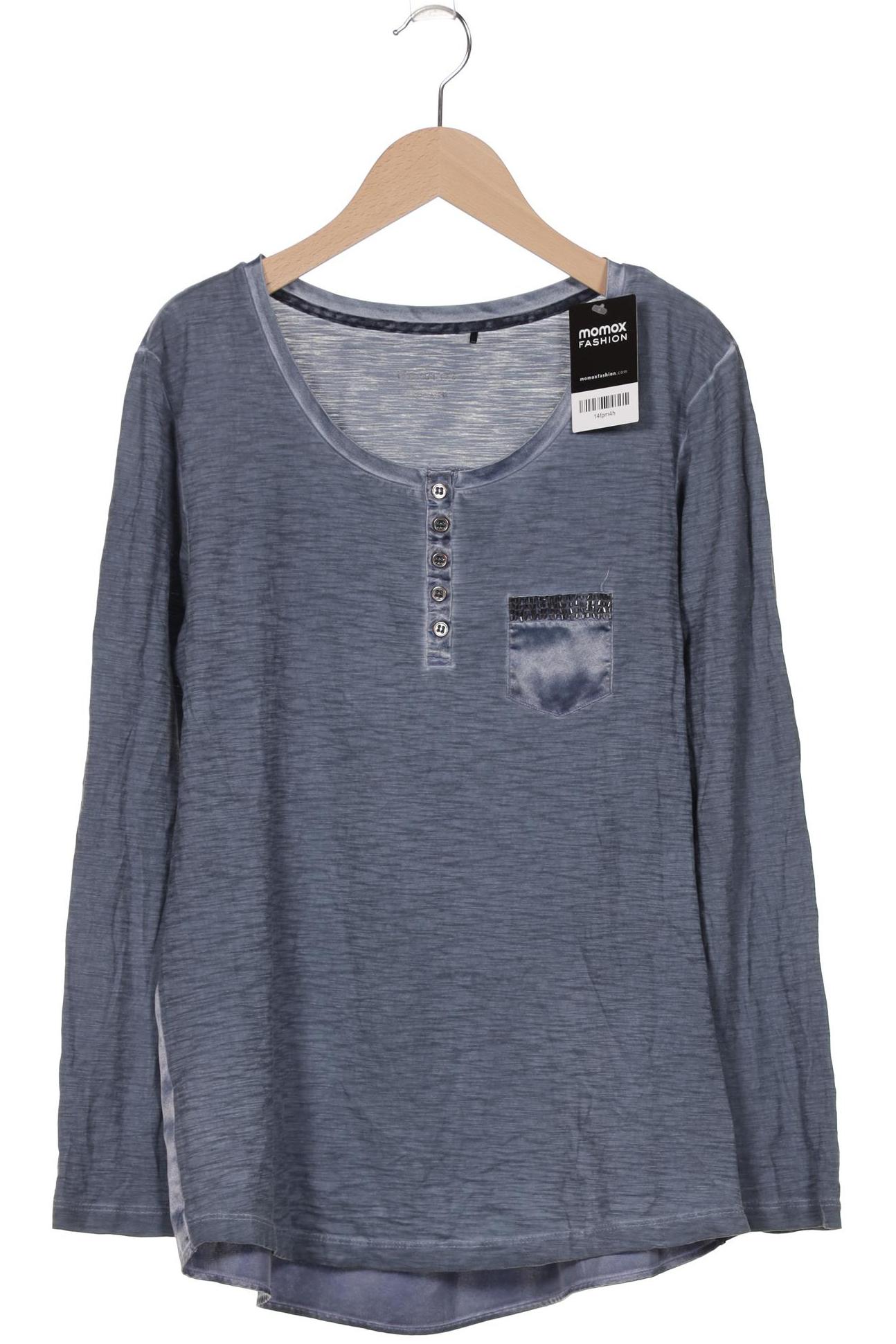 

VIA Appia DUE Damen Langarmshirt, blau, Gr. 38