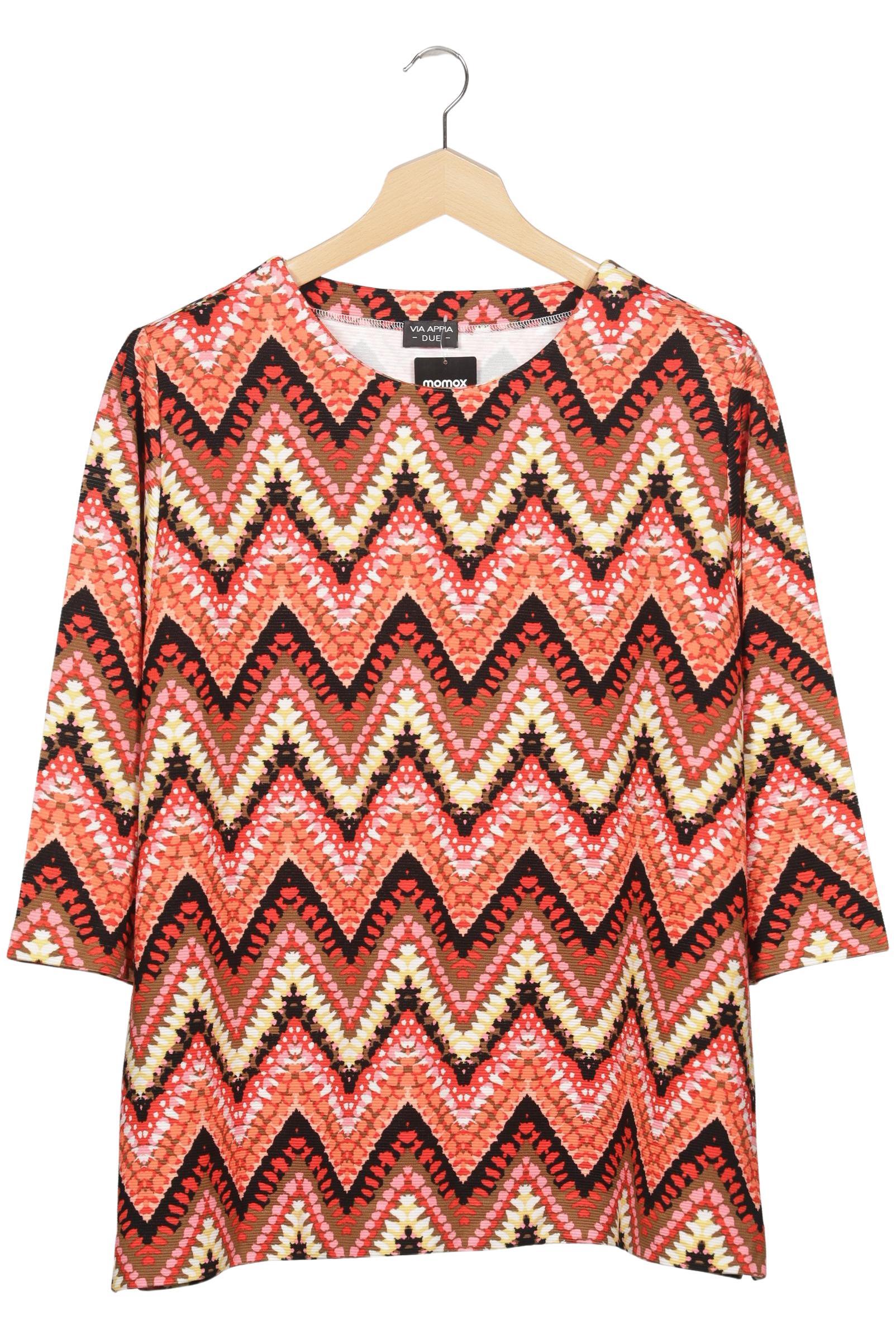 

VIA Appia DUE Damen Langarmshirt, mehrfarbig, Gr. 52