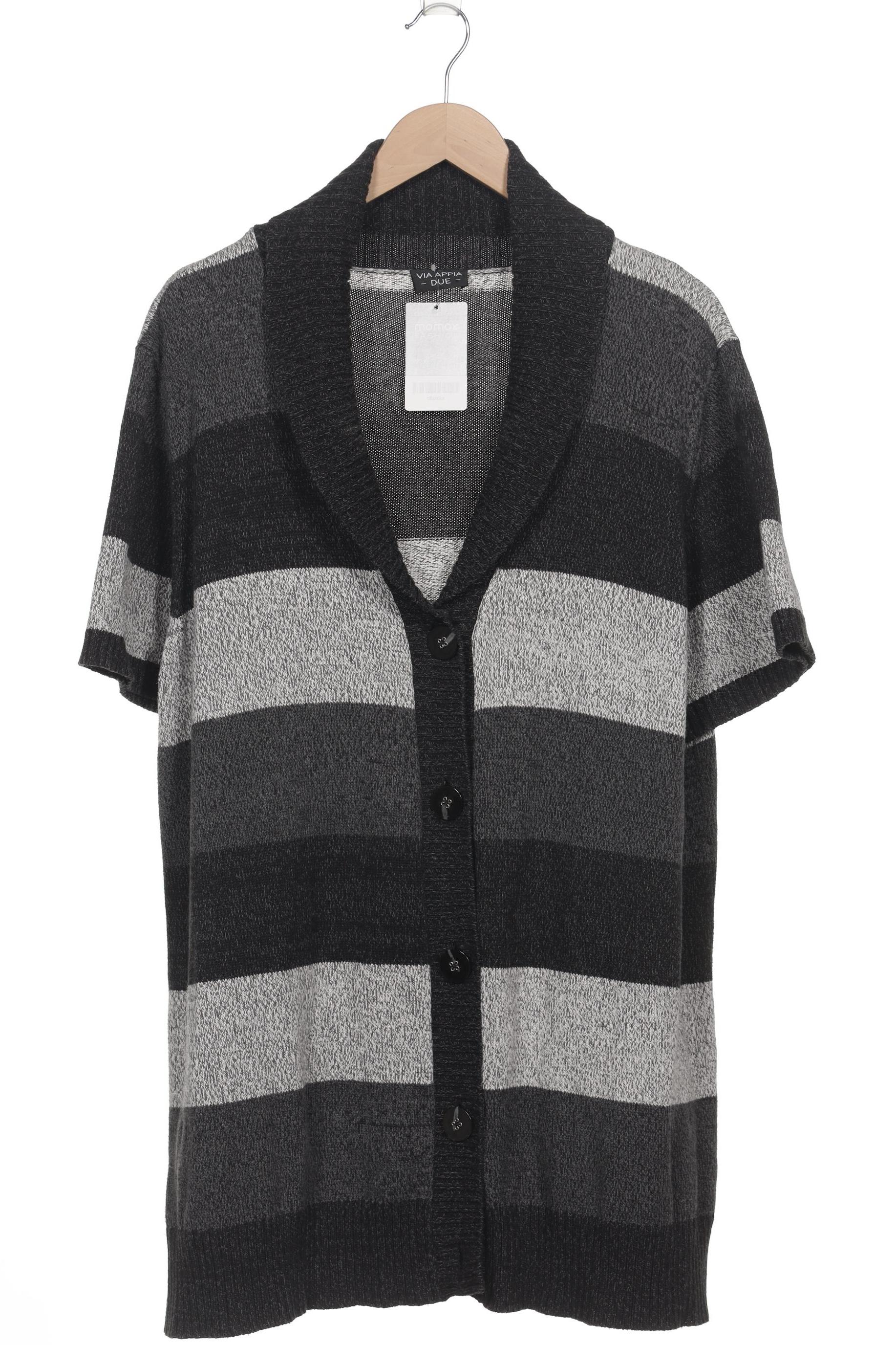 

VIA Appia DUE Damen Strickjacke, schwarz, Gr. 50