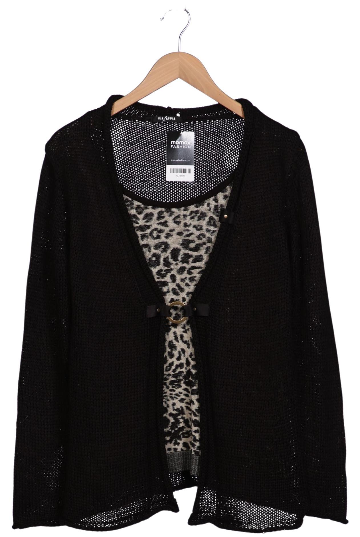 

VIA Appia DUE Damen Strickjacke, schwarz, Gr. 40