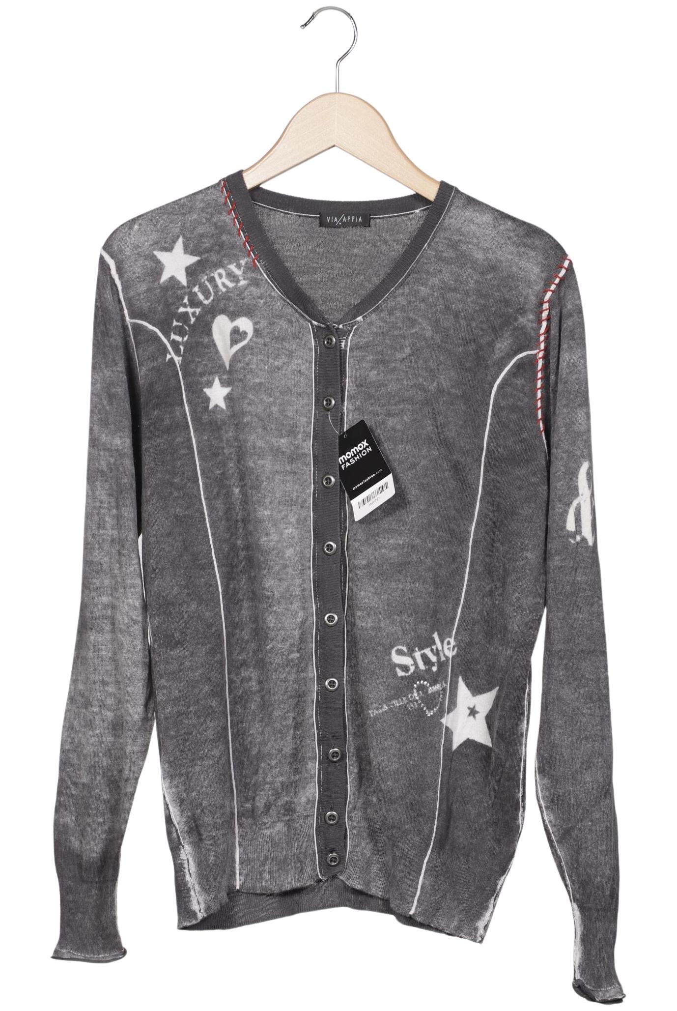 

VIA Appia DUE Damen Strickjacke, grau, Gr. 42