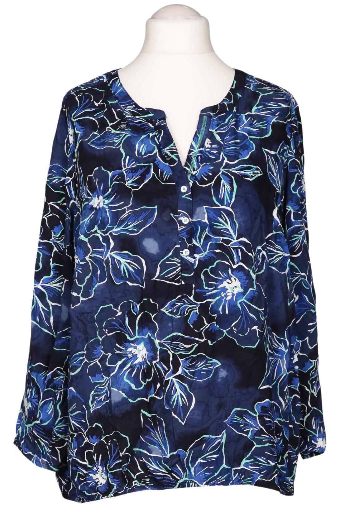 

VIA Appia DUE Damen Bluse, marineblau, Gr. 48