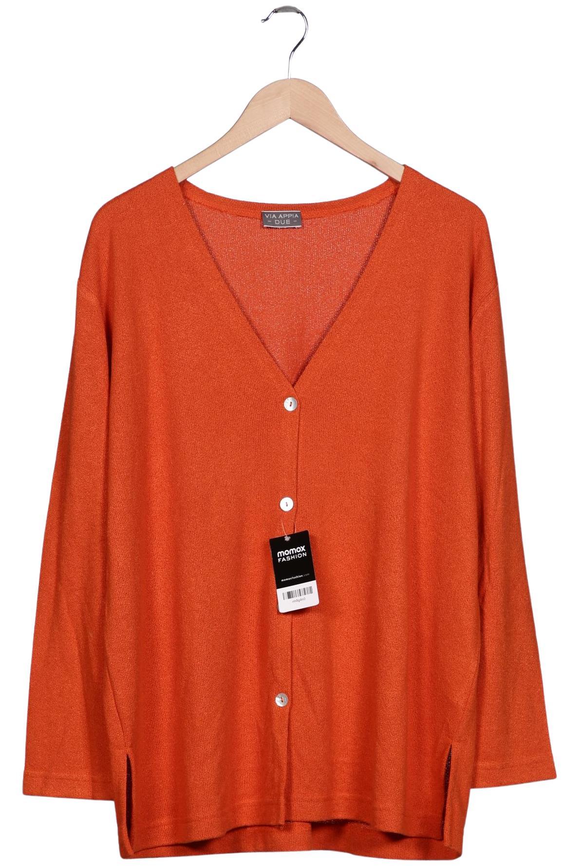 

VIA Appia DUE Damen Strickjacke, orange, Gr. 48