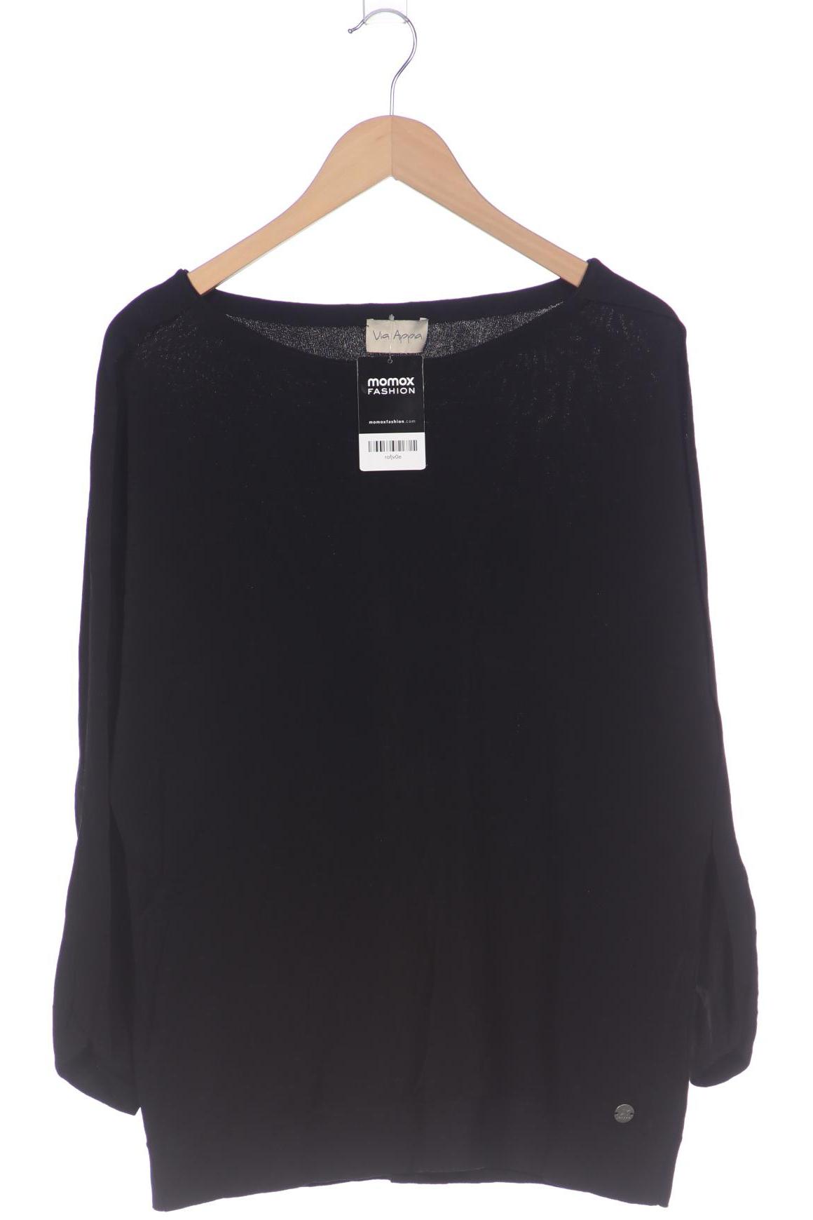 

VIA Appia DUE Damen Pullover, schwarz, Gr. 46