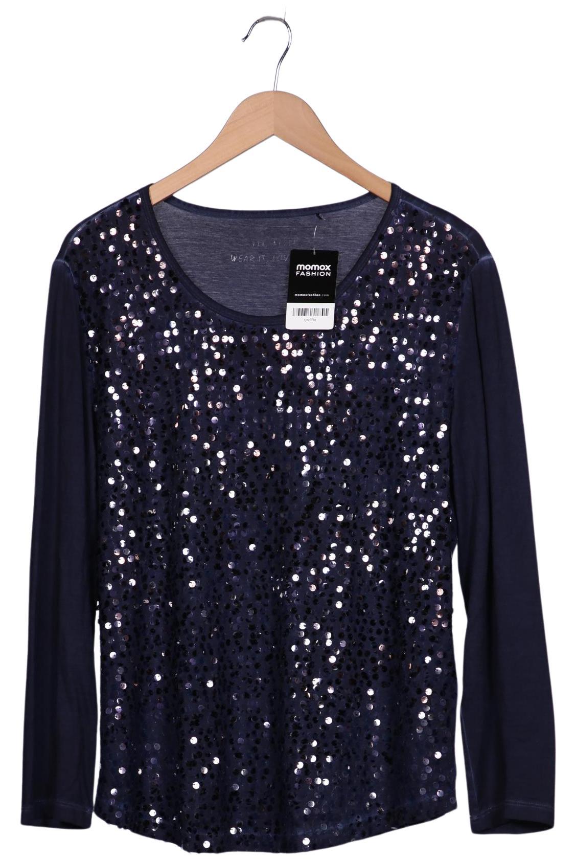 

VIA Appia DUE Damen Langarmshirt, marineblau, Gr. 42