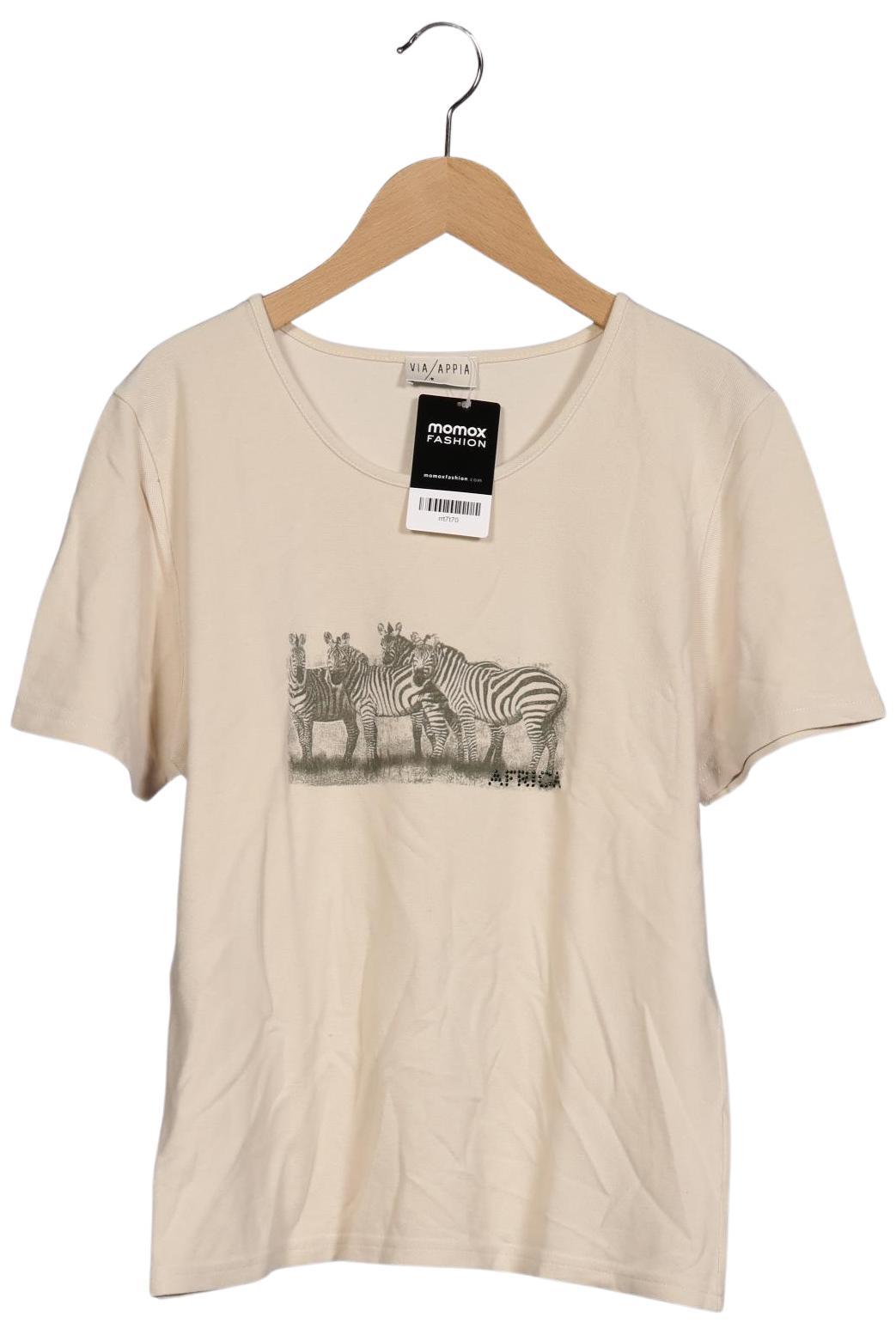 

VIA Appia DUE Damen T-Shirt, beige, Gr. 38