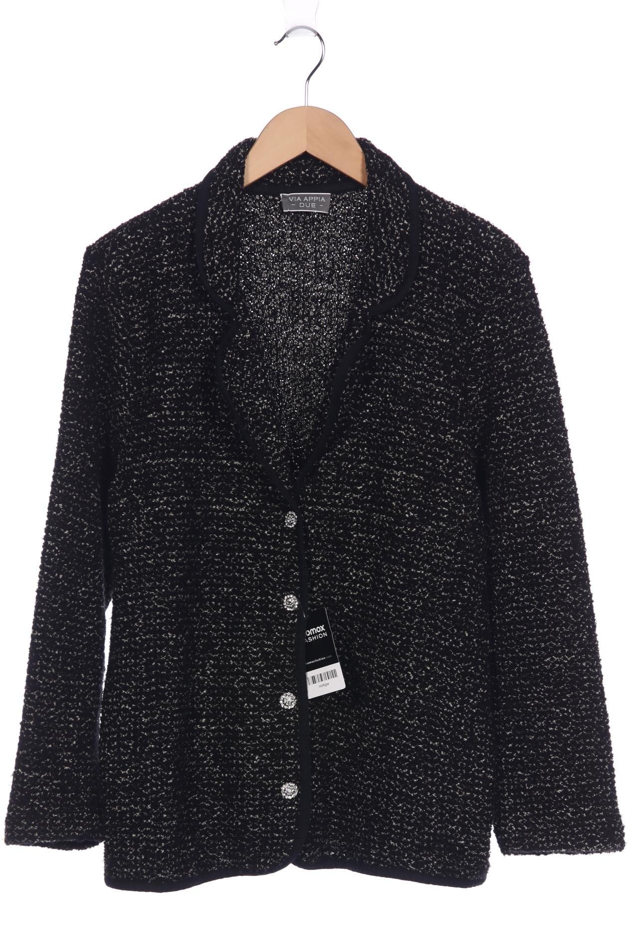 

VIA Appia DUE Damen Strickjacke, schwarz, Gr. 44