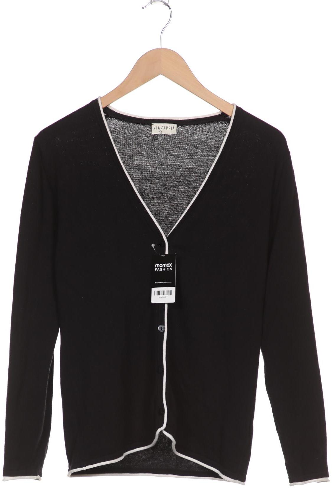 

VIA Appia DUE Damen Strickjacke, schwarz, Gr. 36