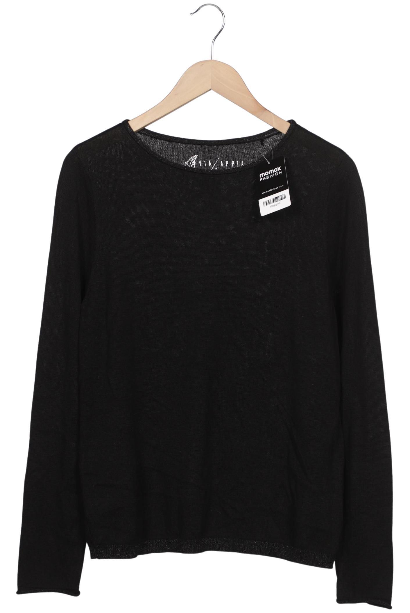 

VIA Appia DUE Damen Pullover, schwarz, Gr. 38