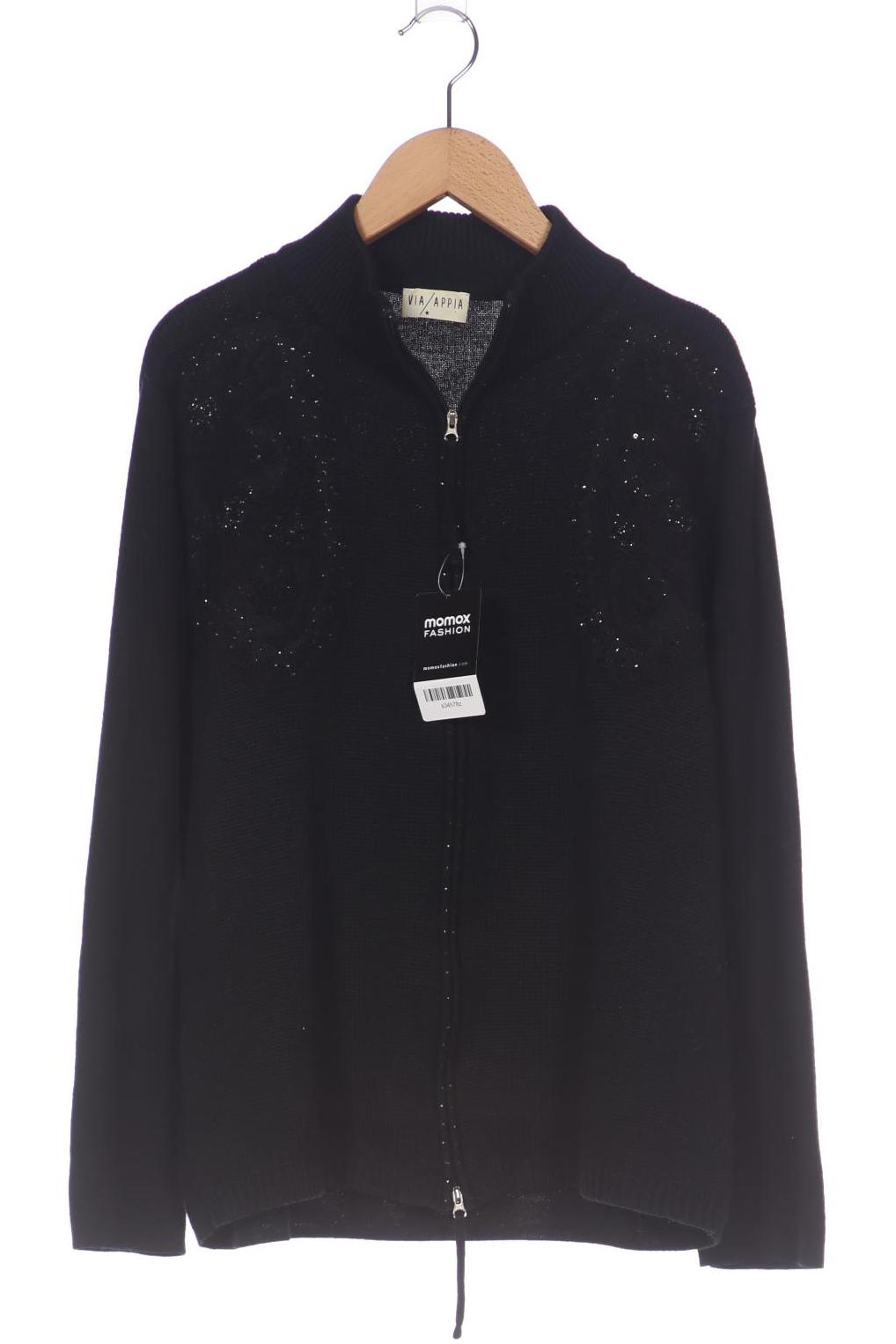 

VIA Appia DUE Damen Strickjacke, schwarz, Gr. 42