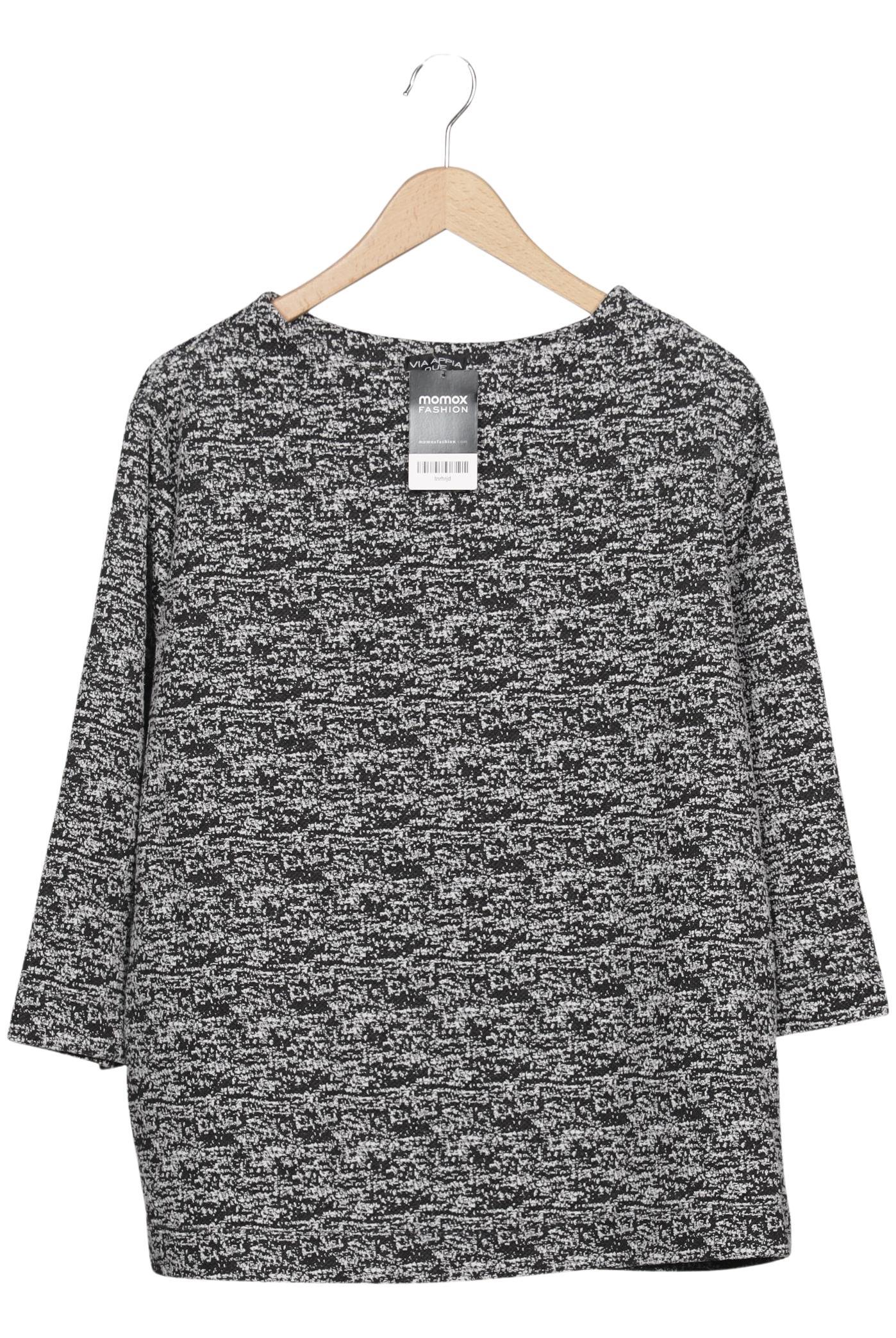 

VIA Appia DUE Damen Langarmshirt, grau, Gr. 44