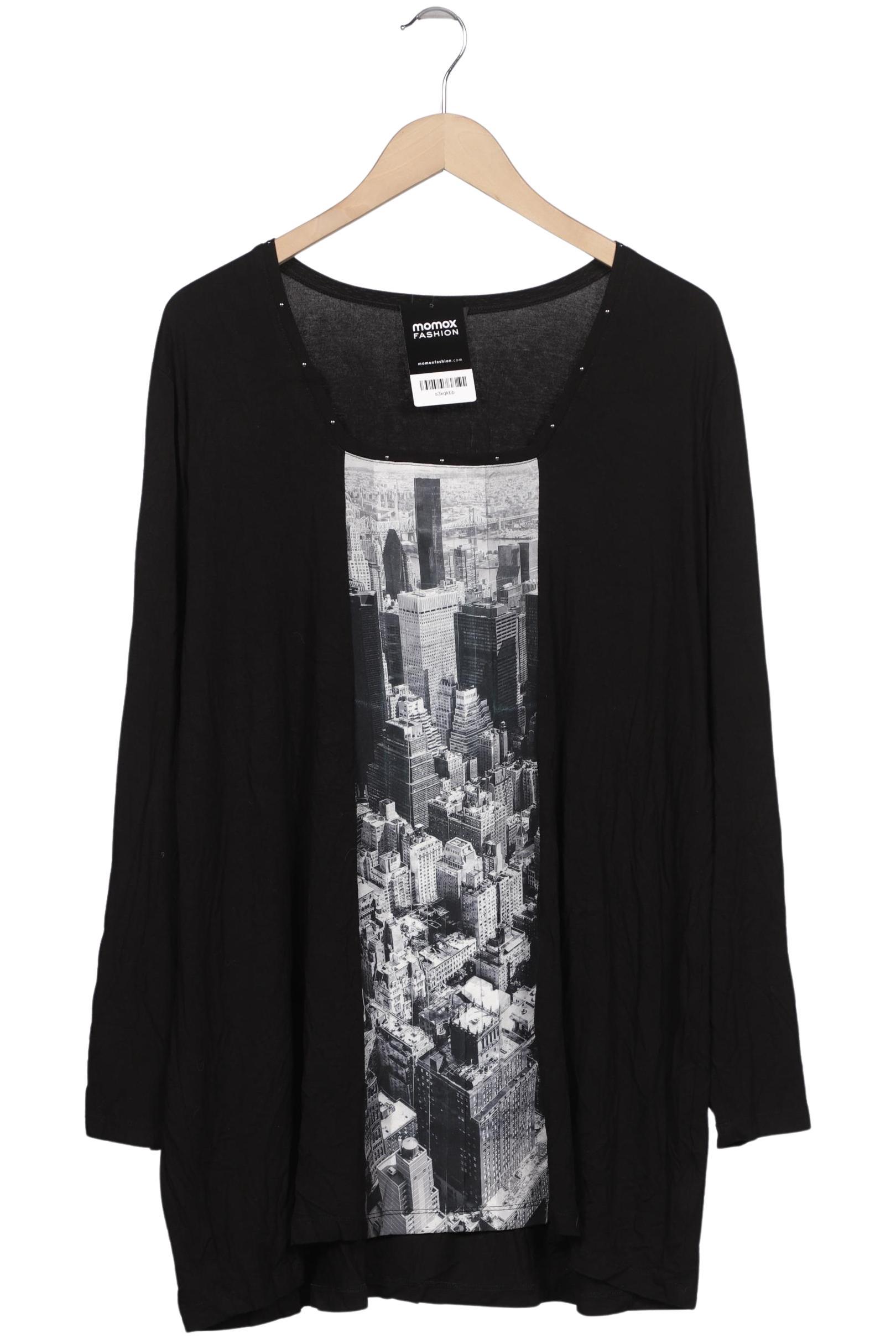 

VIA Appia DUE Damen Langarmshirt, schwarz, Gr. 52