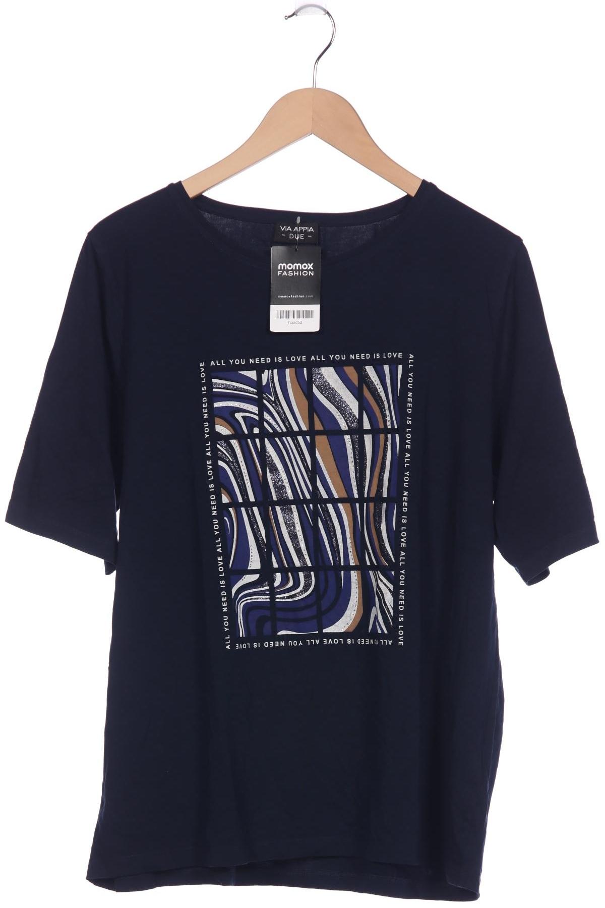 

VIA Appia DUE Damen T-Shirt, marineblau, Gr. 46