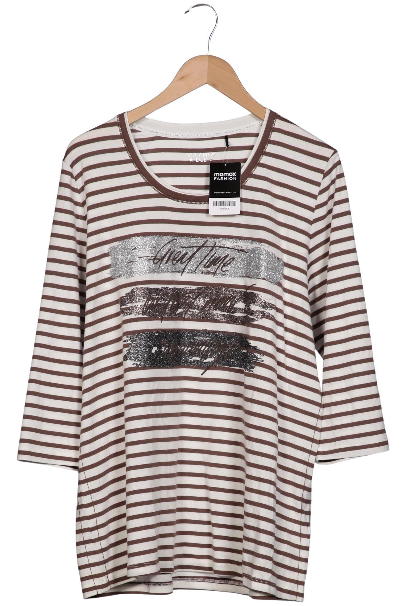 

VIA Appia DUE Damen Langarmshirt, braun, Gr. 50