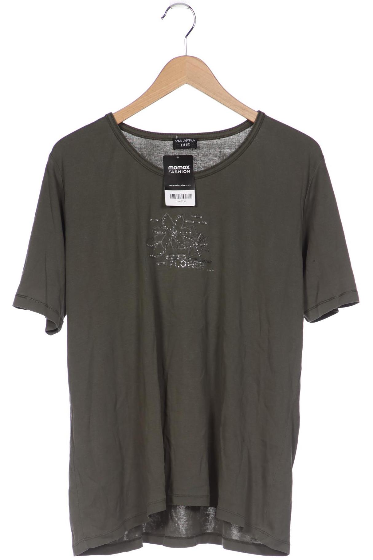 

VIA Appia DUE Damen T-Shirt, grün, Gr. 48