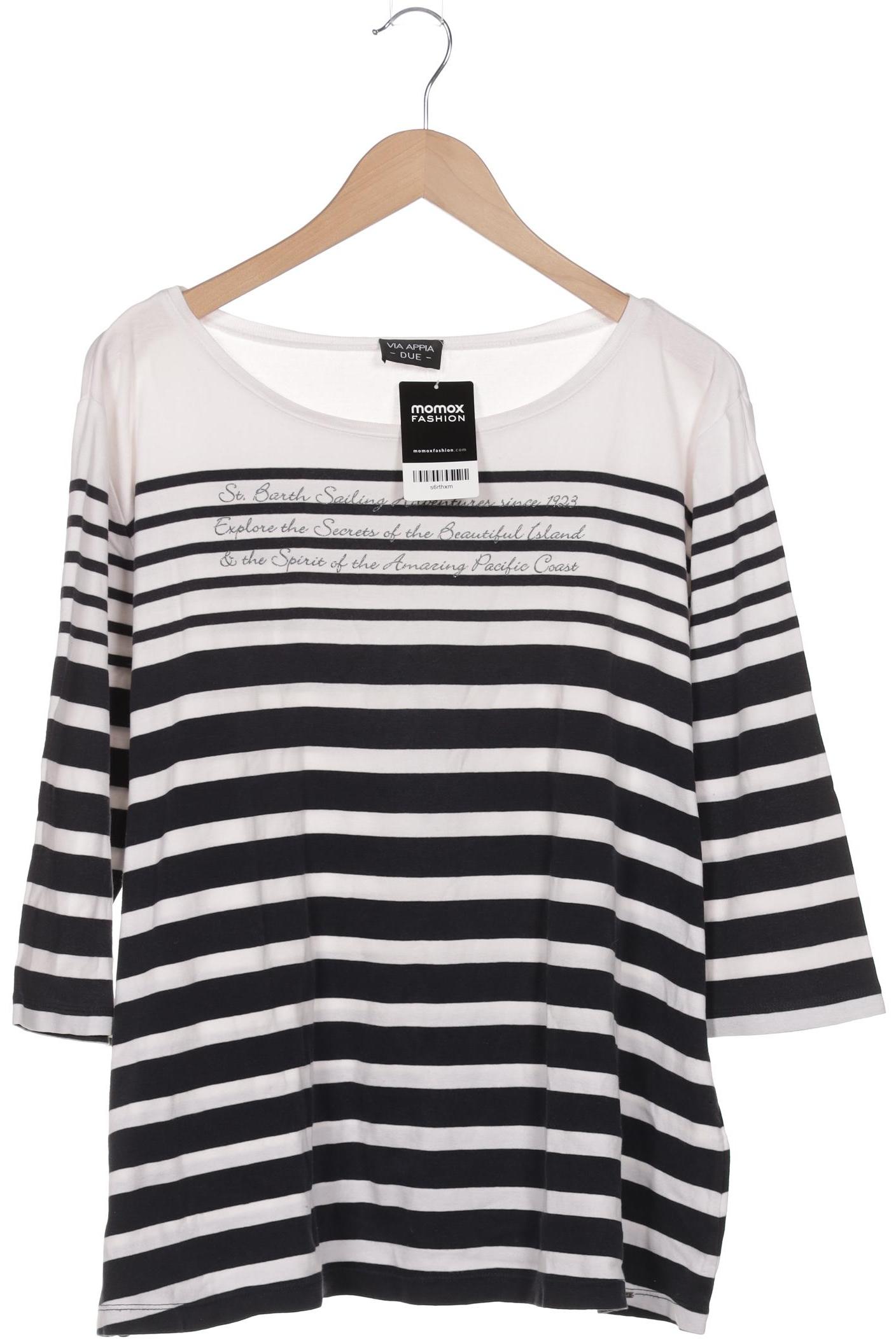 

VIA Appia DUE Damen Langarmshirt, marineblau, Gr. 52