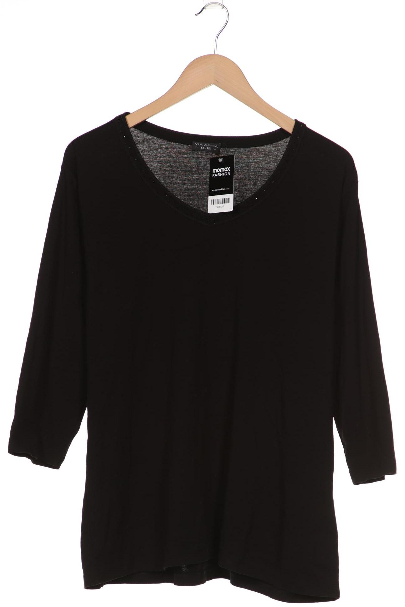 

VIA APPIA DUE Damen Langarmshirt, schwarz